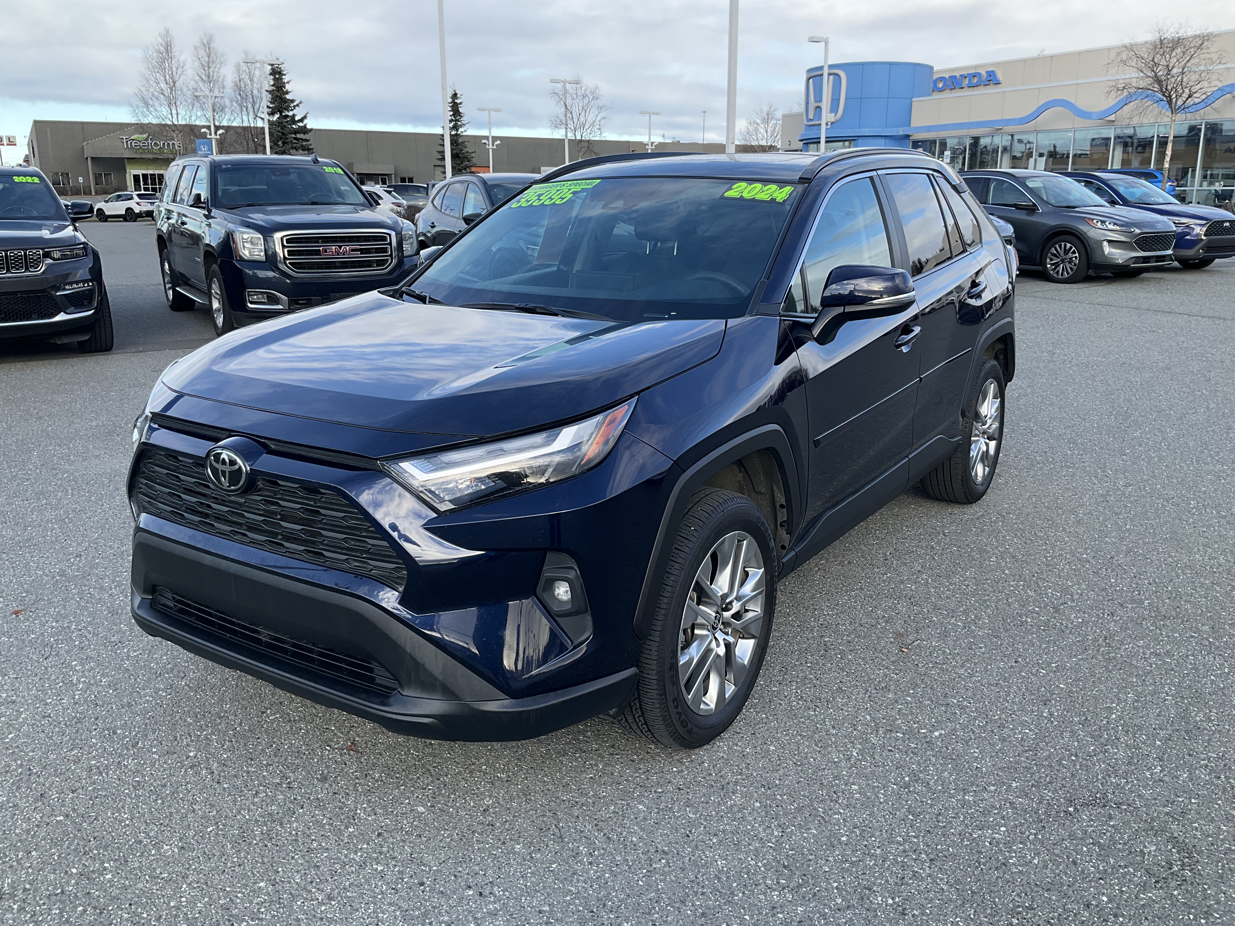 Used 2024 Toyota RAV4 XLE Premium with VIN 2T3A1RFV0RW428068 for sale in Anchorage, AK