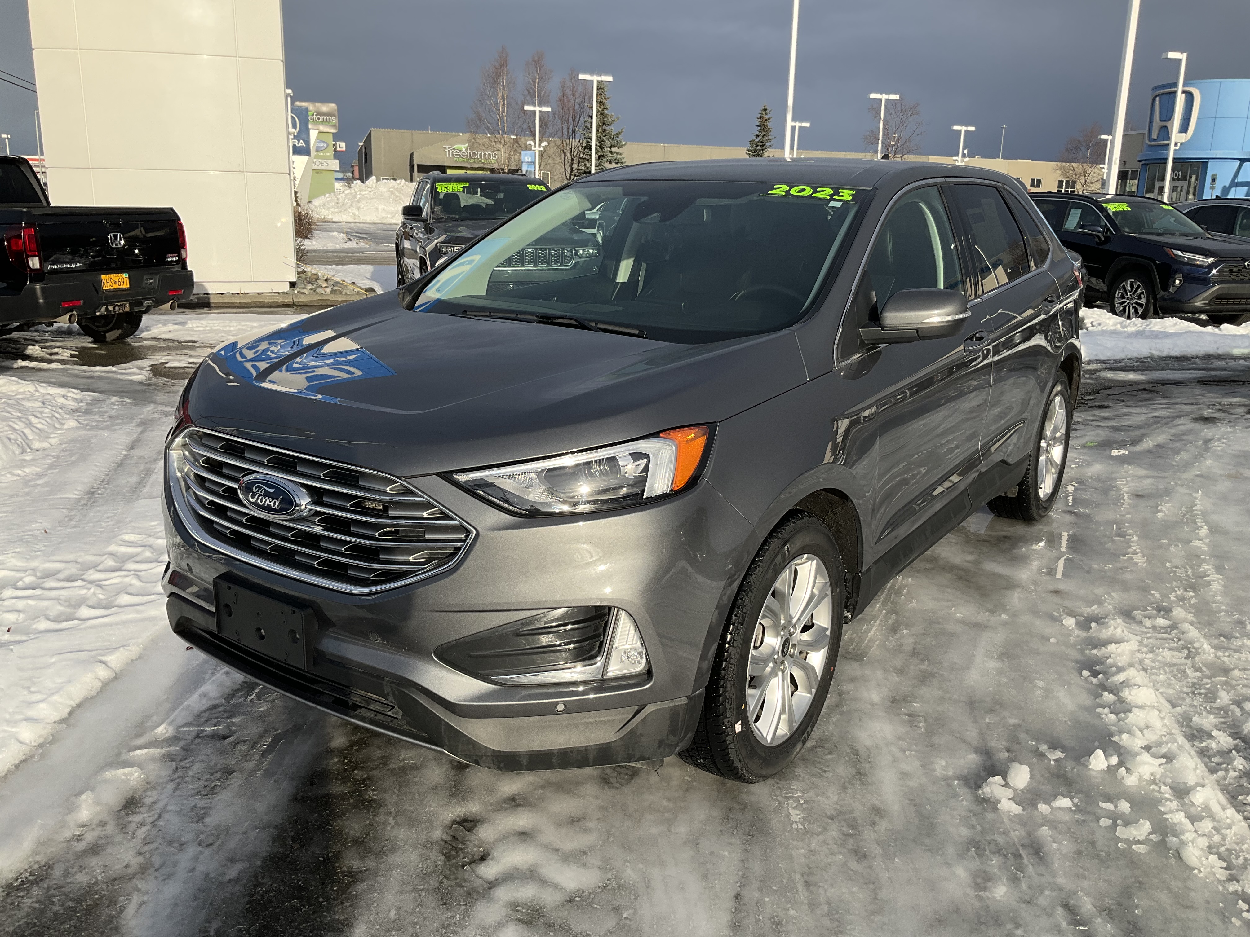 Used 2023 Ford Edge Titanium with VIN 2FMPK4K92PBA22338 for sale in Anchorage, AK