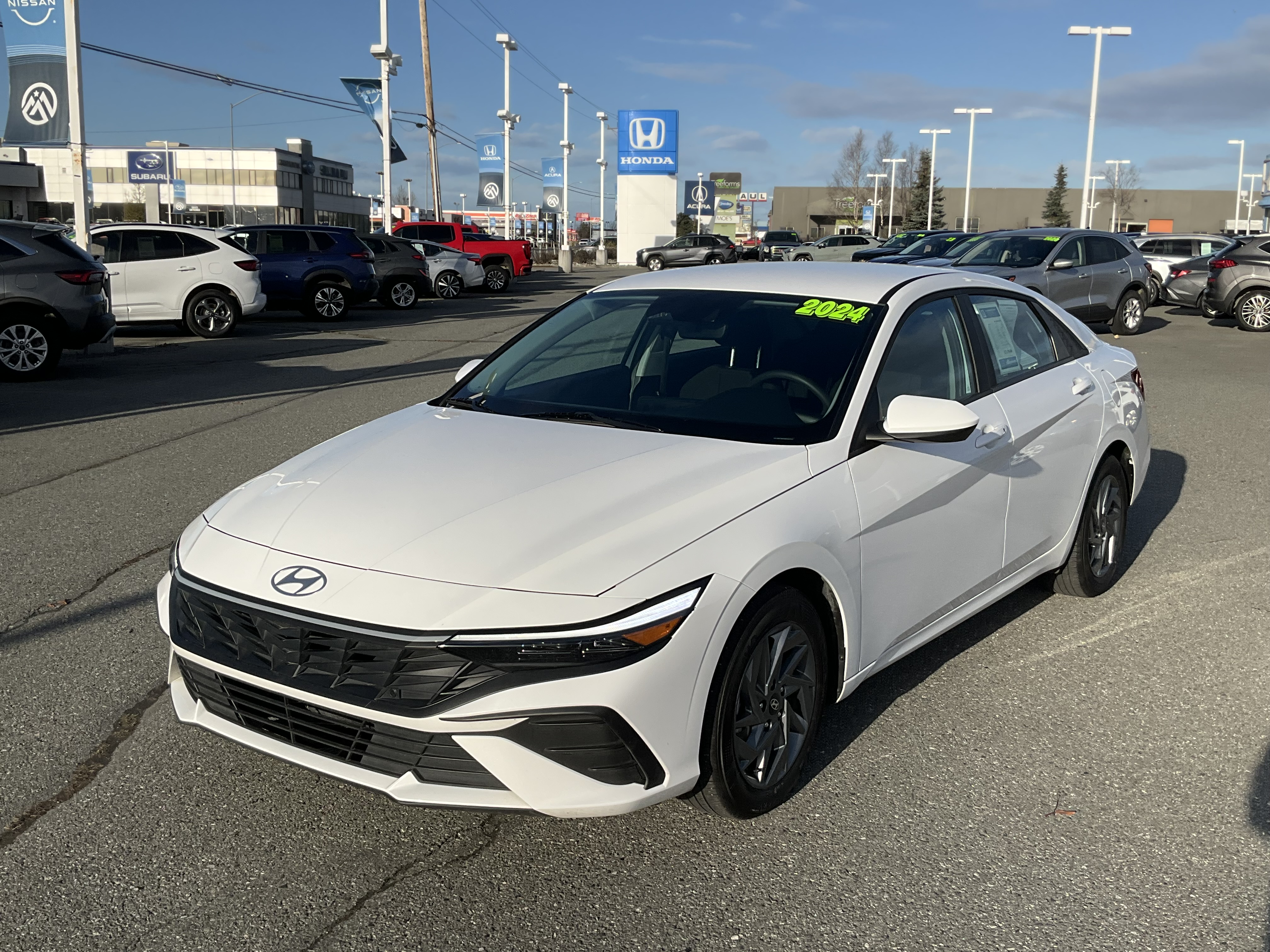 Used 2024 Hyundai Elantra SEL with VIN KMHLM4DGXRU647250 for sale in Anchorage, AK