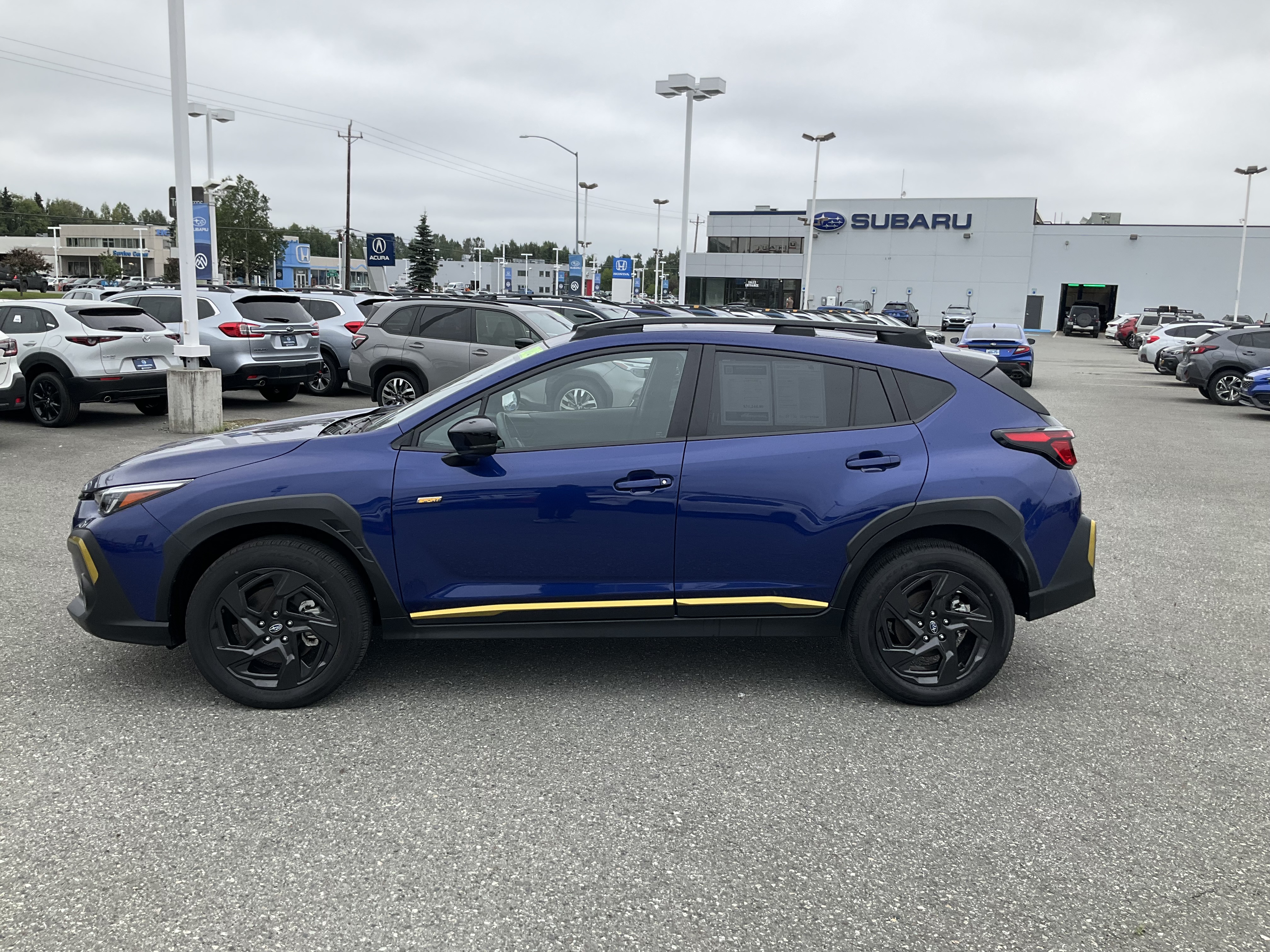 Used 2025 Sapphire Blue Pearl Subaru Sport image 3