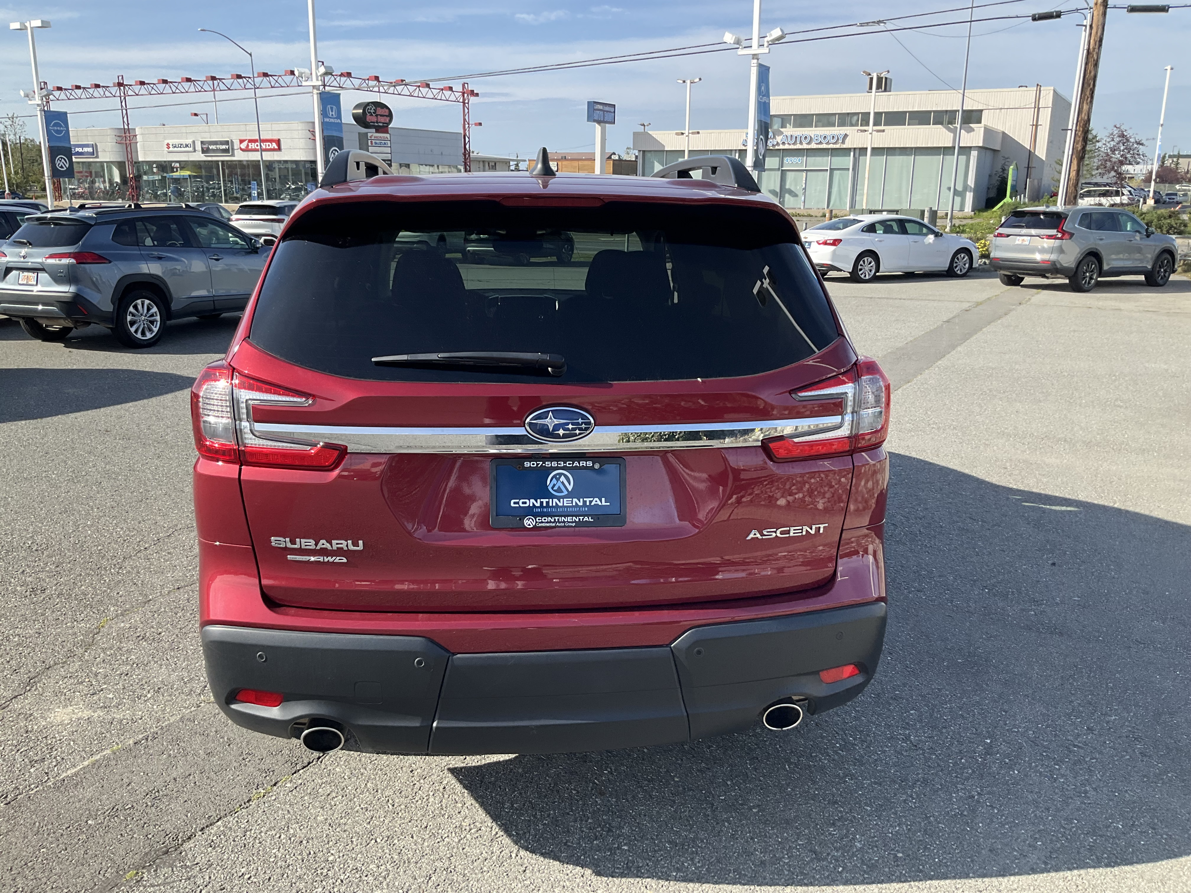 Used 2025 Crimson Red Pearl Subaru Premium image 4