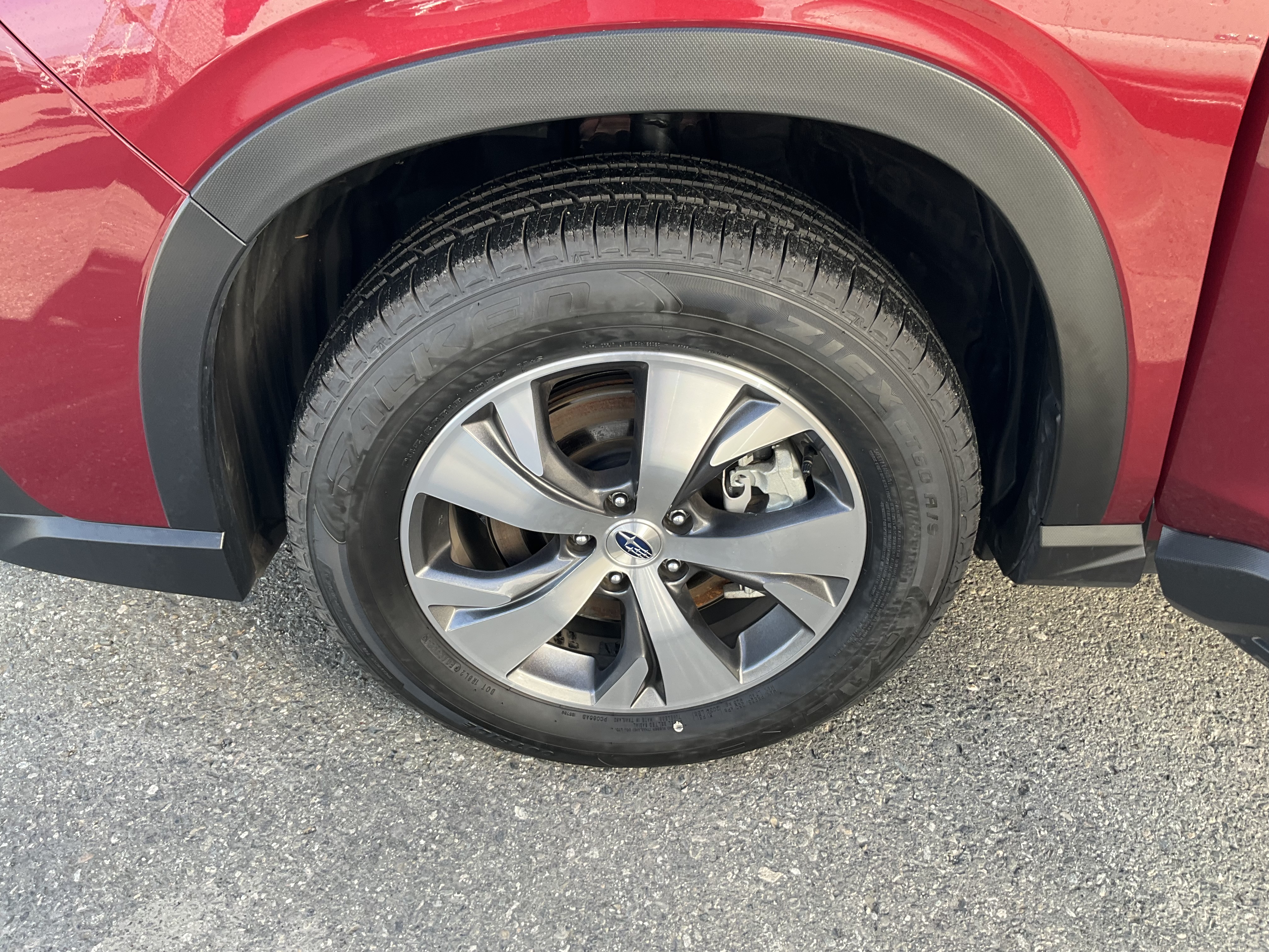 Used 2025 Crimson Red Pearl Subaru Premium image 6