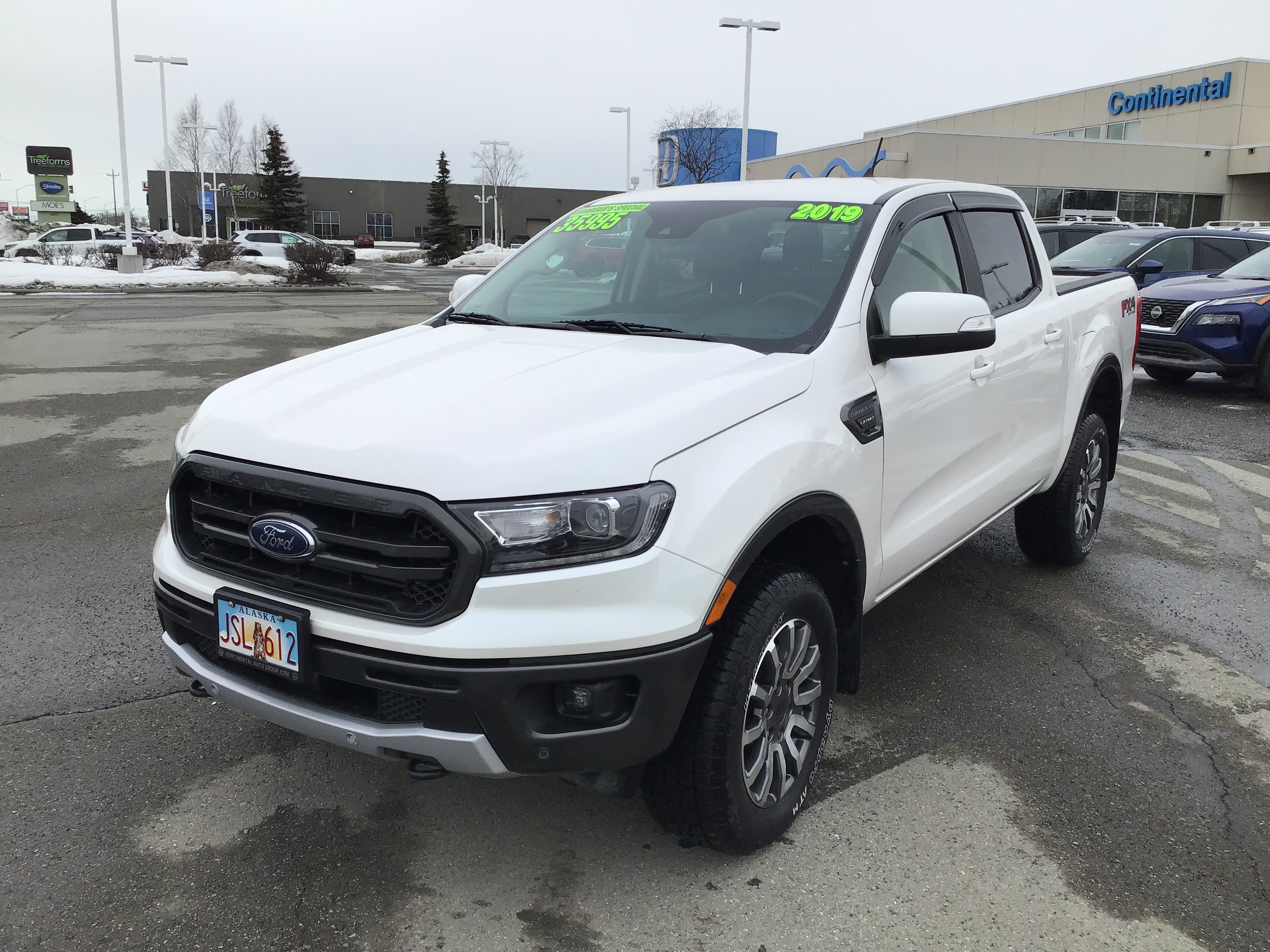 Used 2019 Ford Ranger Lariat with VIN 1FTER4FH7KLA38956 for sale in Anchorage, AK