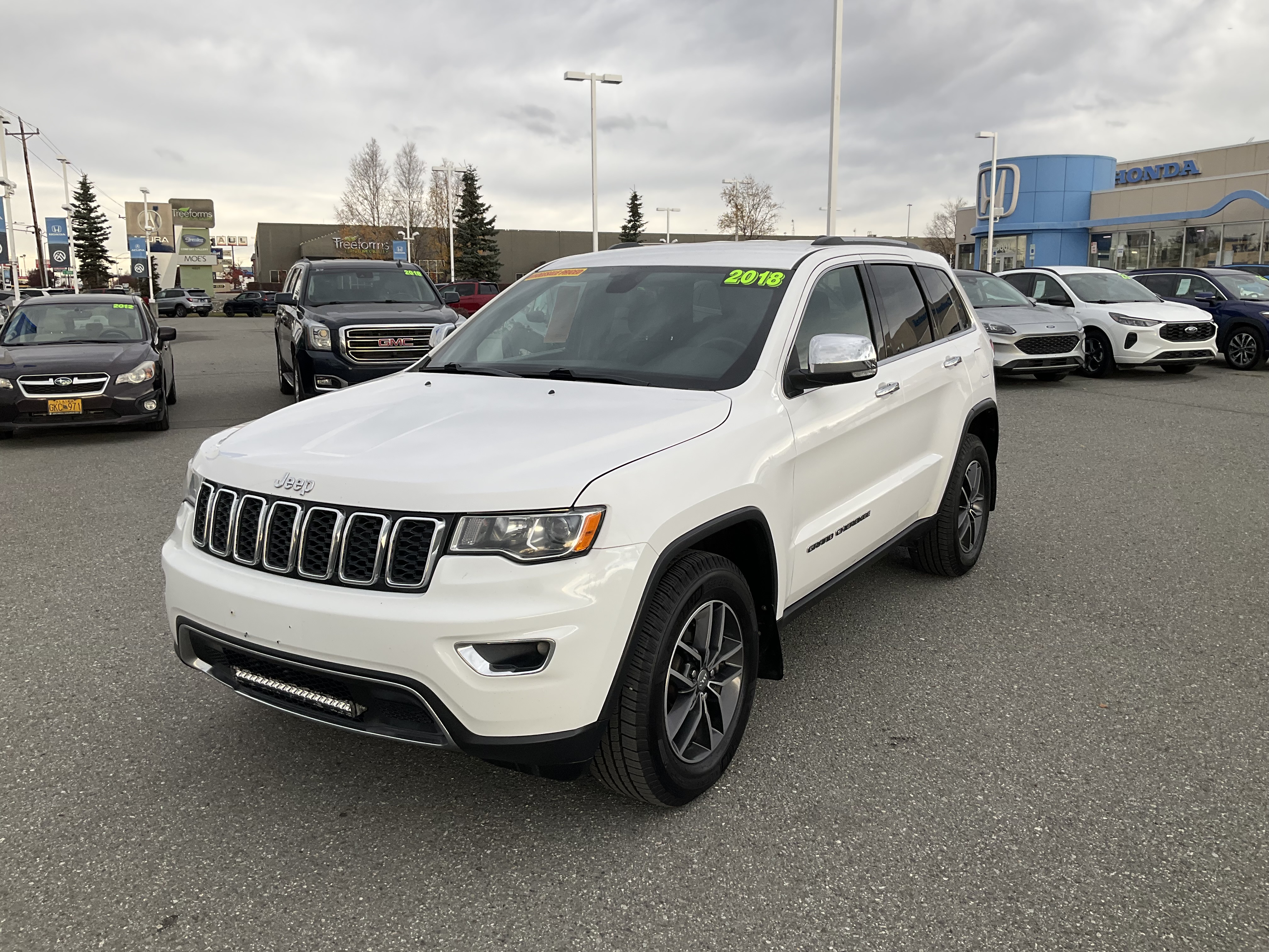 Used 2018 Jeep Grand Cherokee Limited with VIN 1C4RJFBG8JC423409 for sale in Anchorage, AK