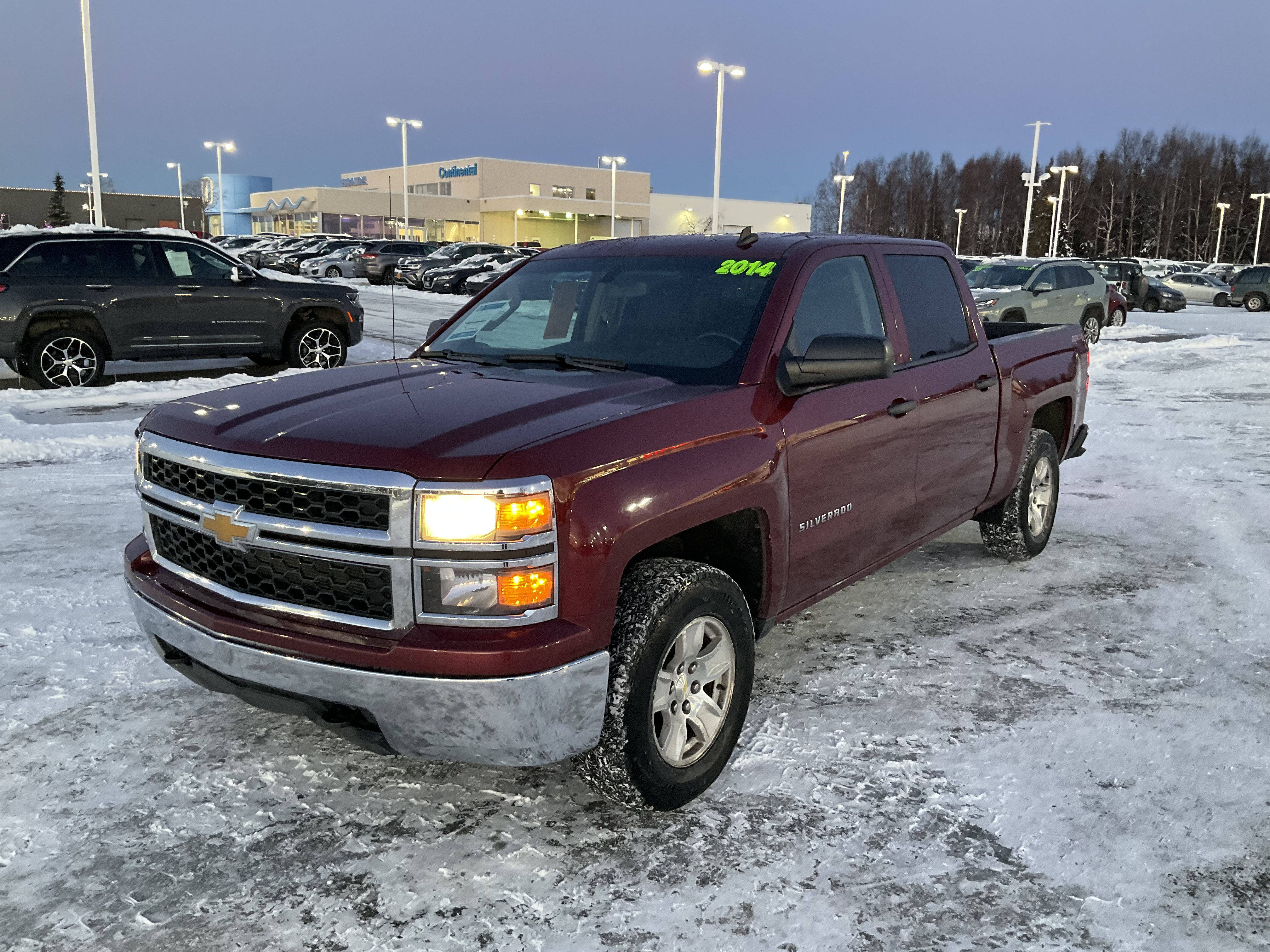 Used 2014 Chevrolet Silverado 1500 LT with VIN 3GCUKREC3EG145068 for sale in Anchorage, AK