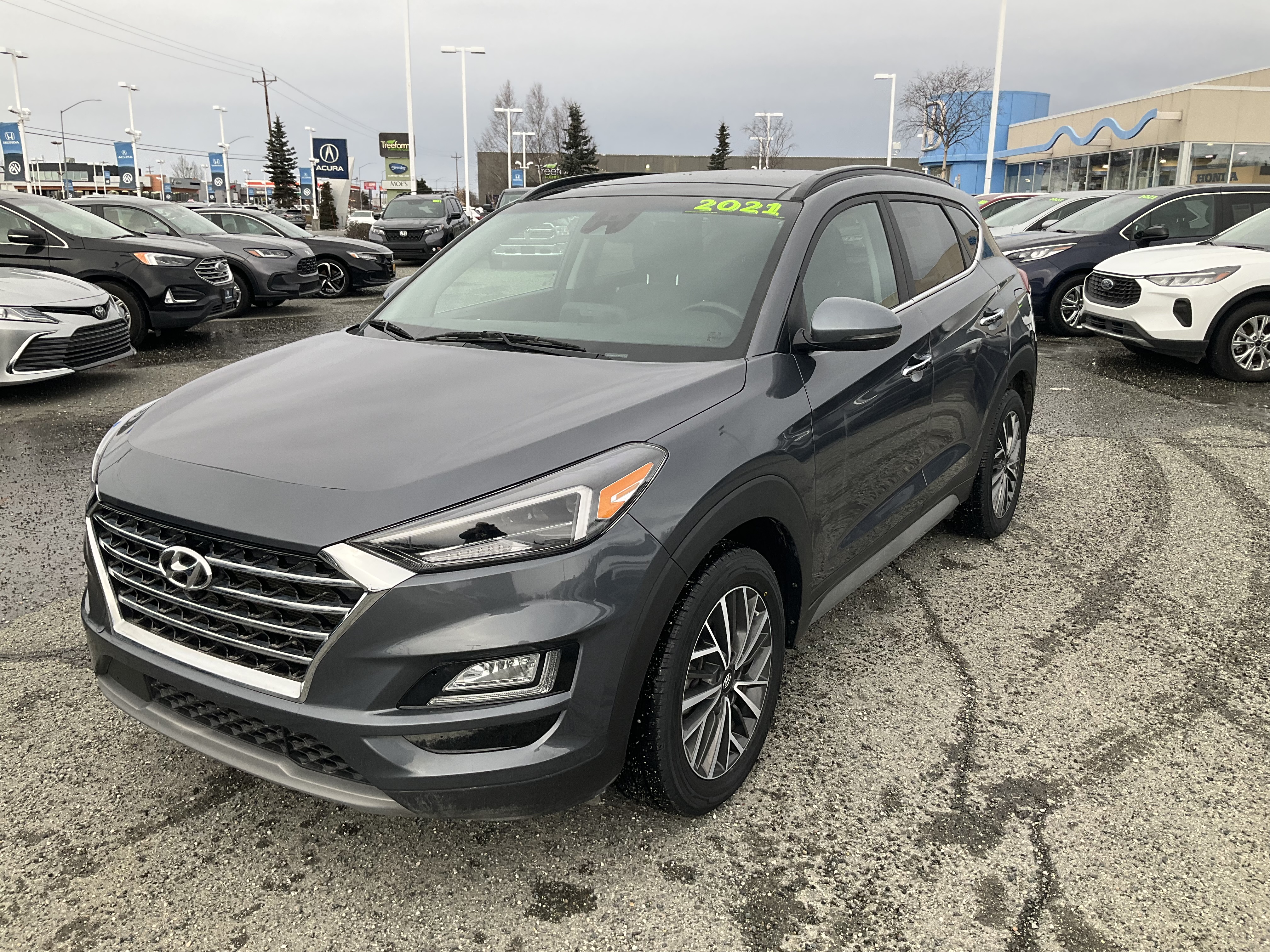 Used 2021 Hyundai Tucson Ultimate with VIN KM8J3CAL5MU409059 for sale in Anchorage, AK