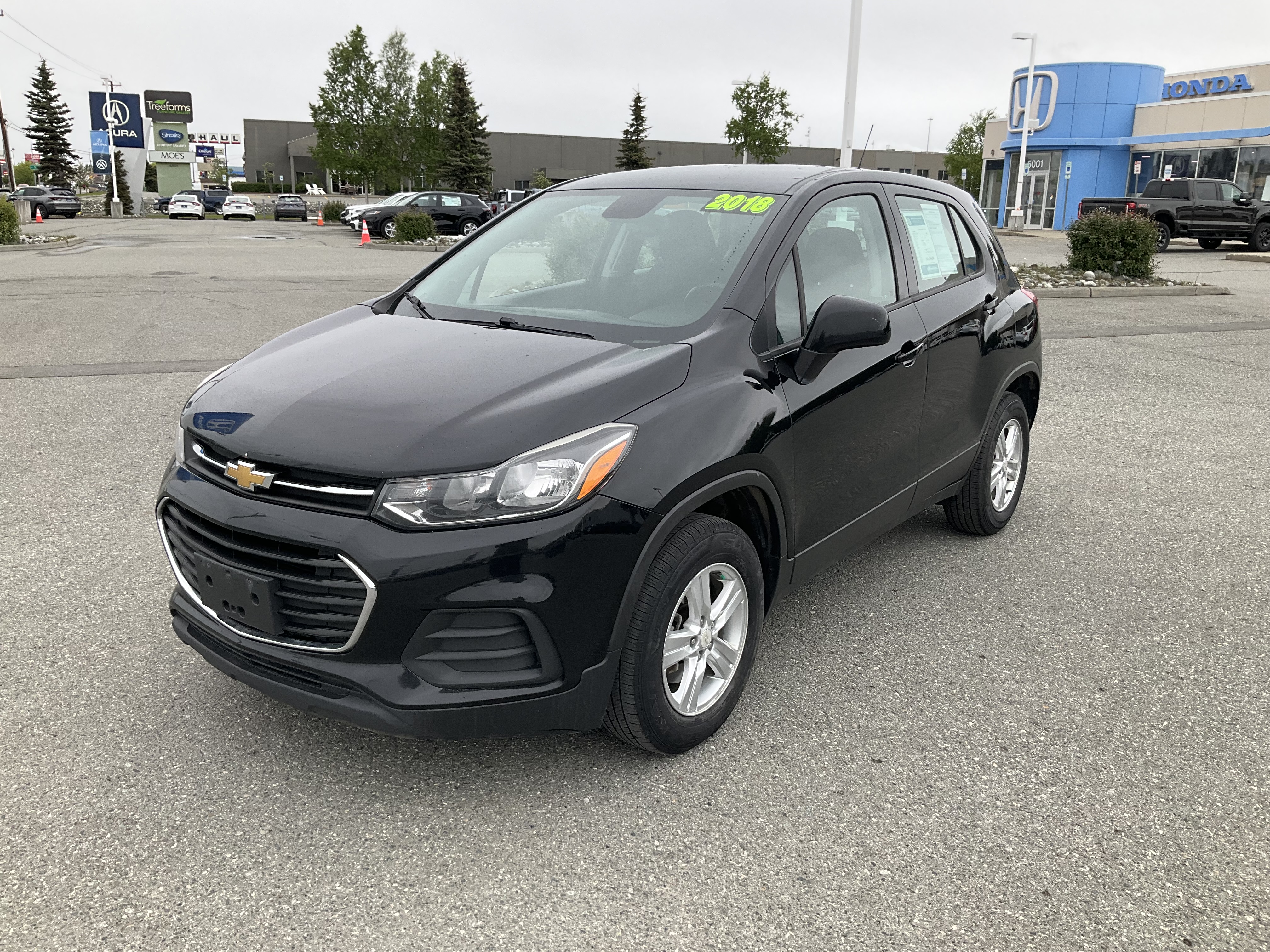 Used 2018 Chevrolet Trax LS with VIN 3GNCJNSB5JL236077 for sale in Anchorage, AK