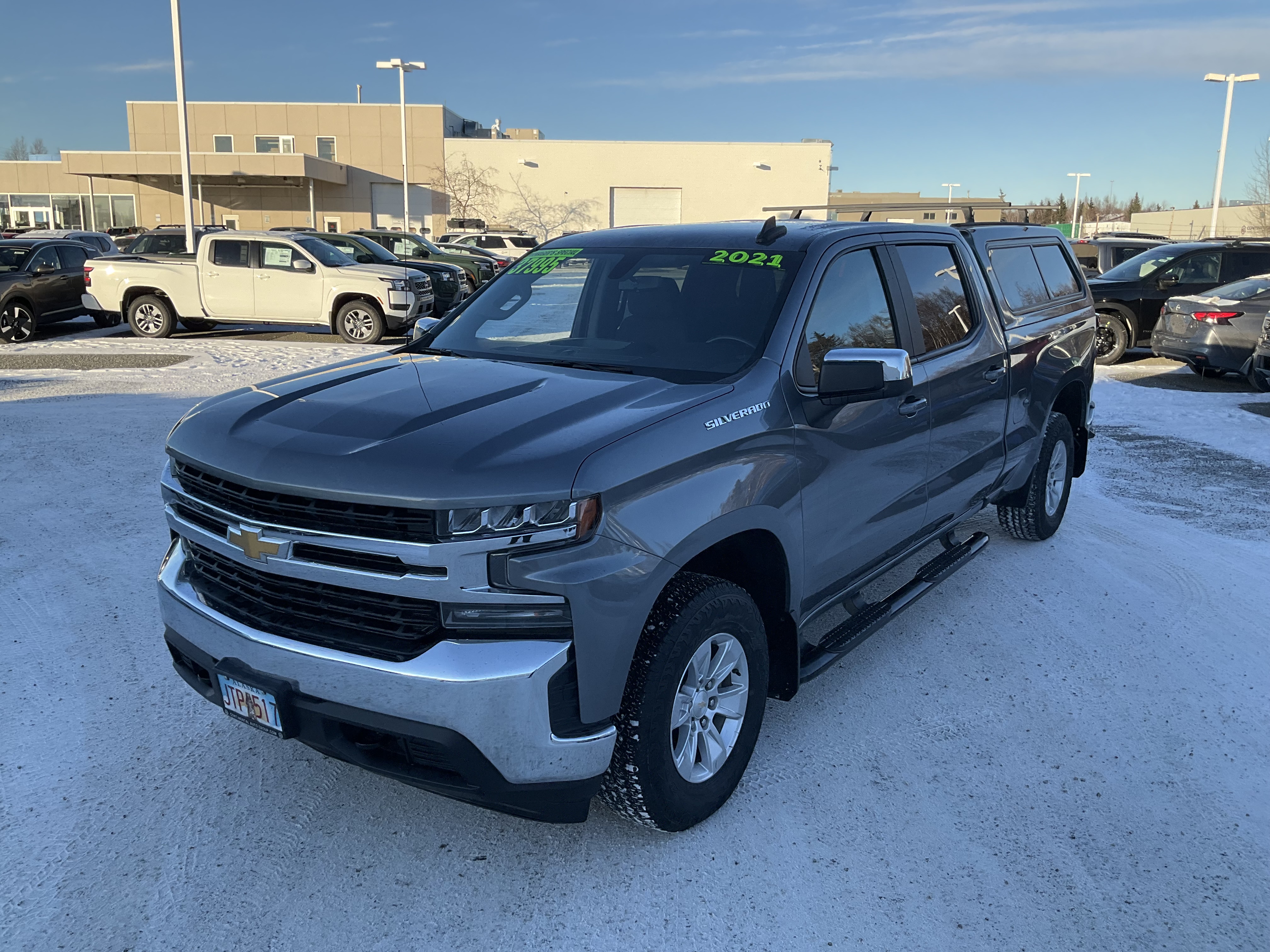 Used 2021 Chevrolet Silverado 1500 LT with VIN 3GCUYDED1MG182578 for sale in Anchorage, AK