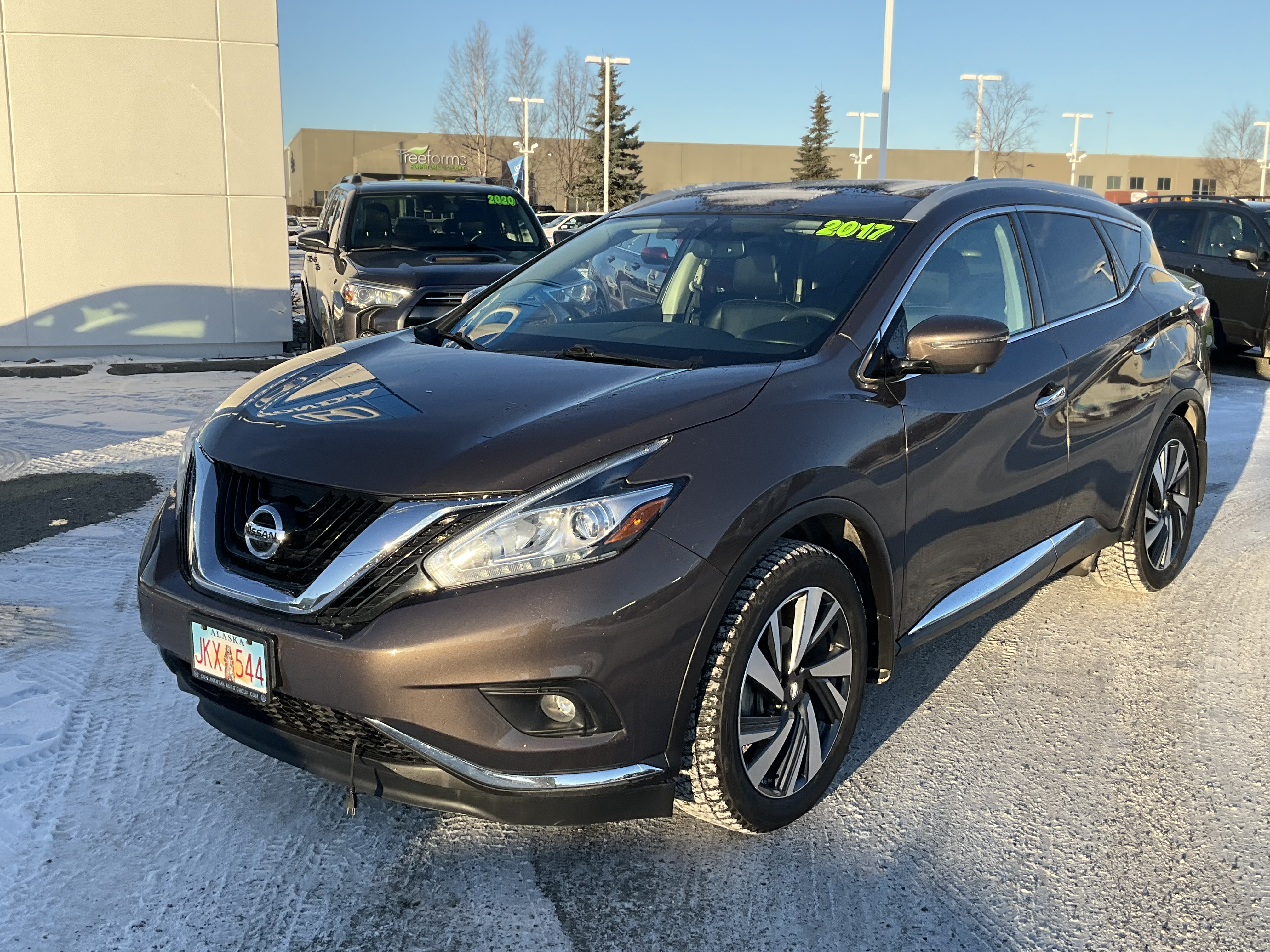 Used 2017 Nissan Murano Platinum with VIN 5N1AZ2MH5HN179510 for sale in Anchorage, AK