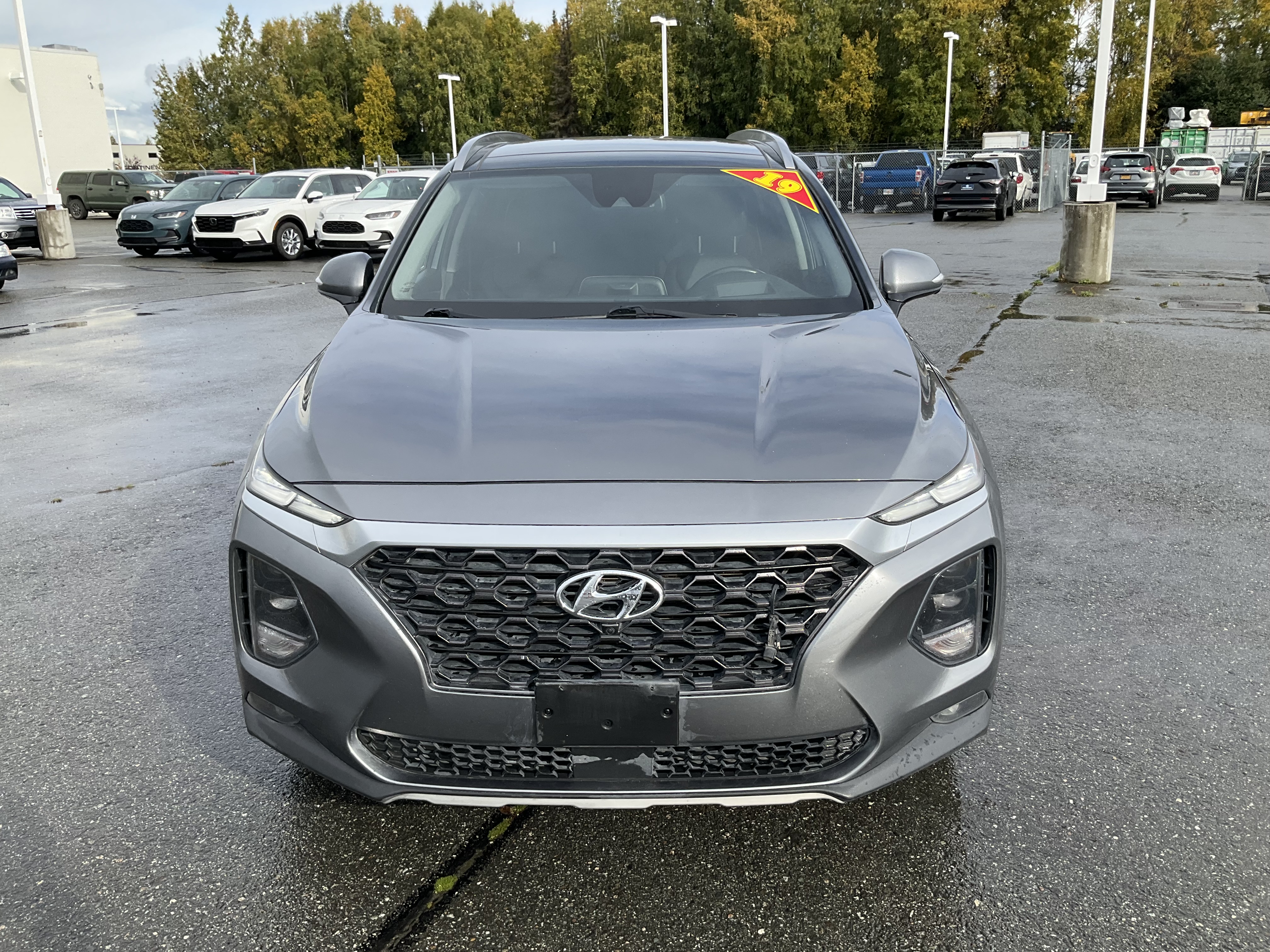 Used 2019 Machine Gray Hyundai Ultimate image 2