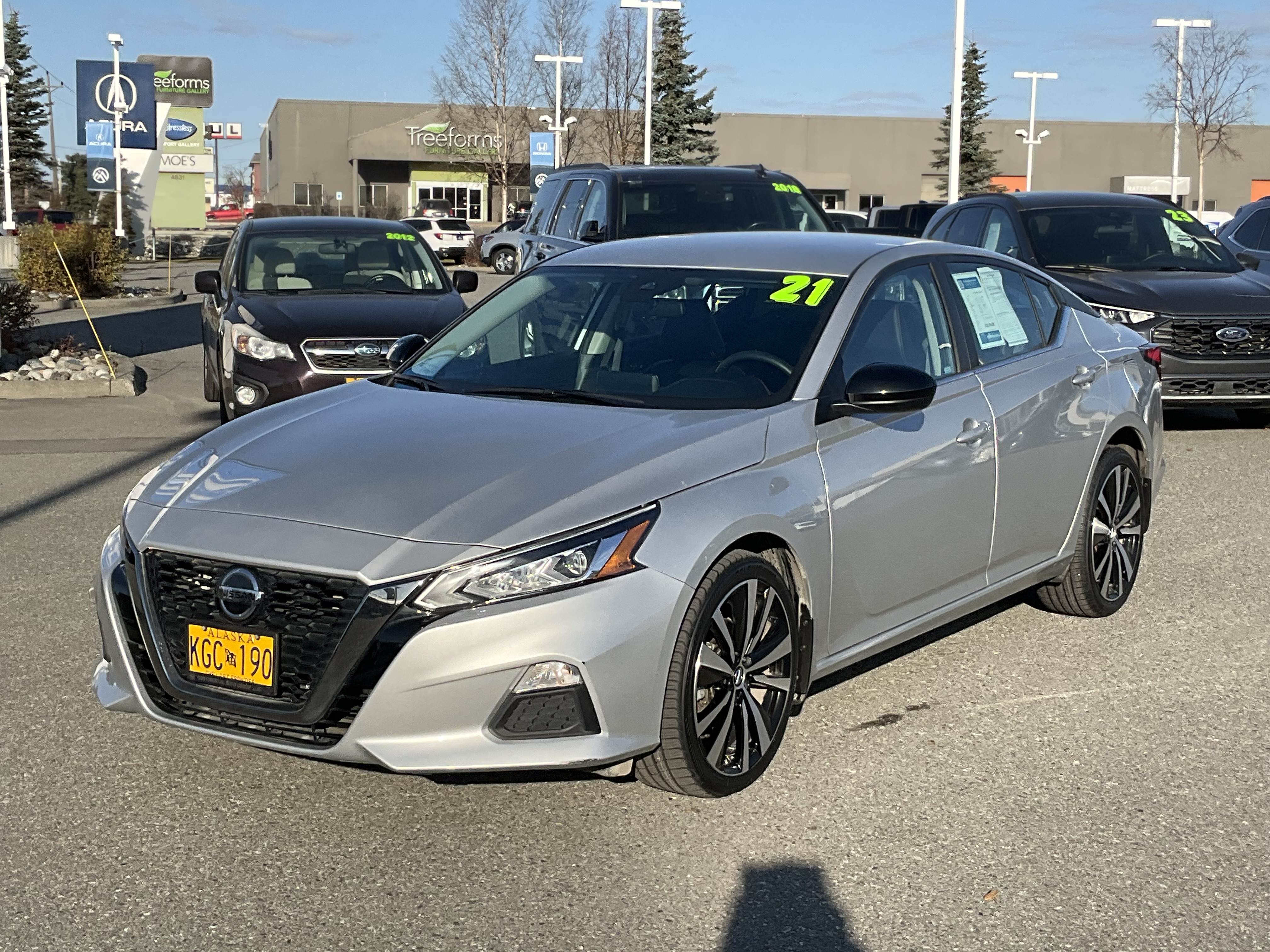 Used 2021 Nissan Altima SR with VIN 1N4BL4CW7MN361103 for sale in Anchorage, AK