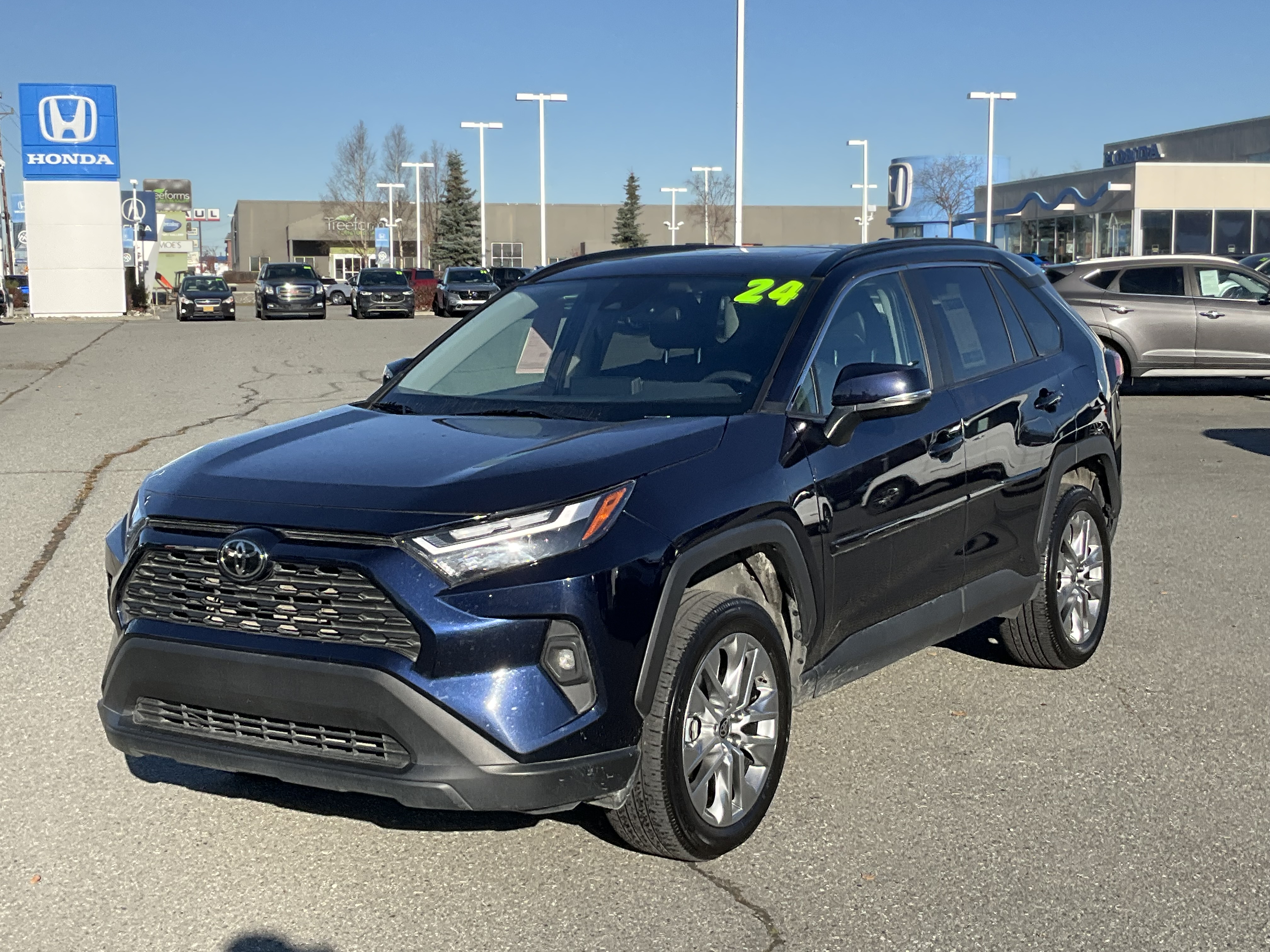 Used 2024 Toyota RAV4 XLE Premium with VIN 2T3A1RFV7RW428486 for sale in Anchorage, AK