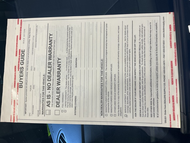 2023 GMC Yukon (U2448)