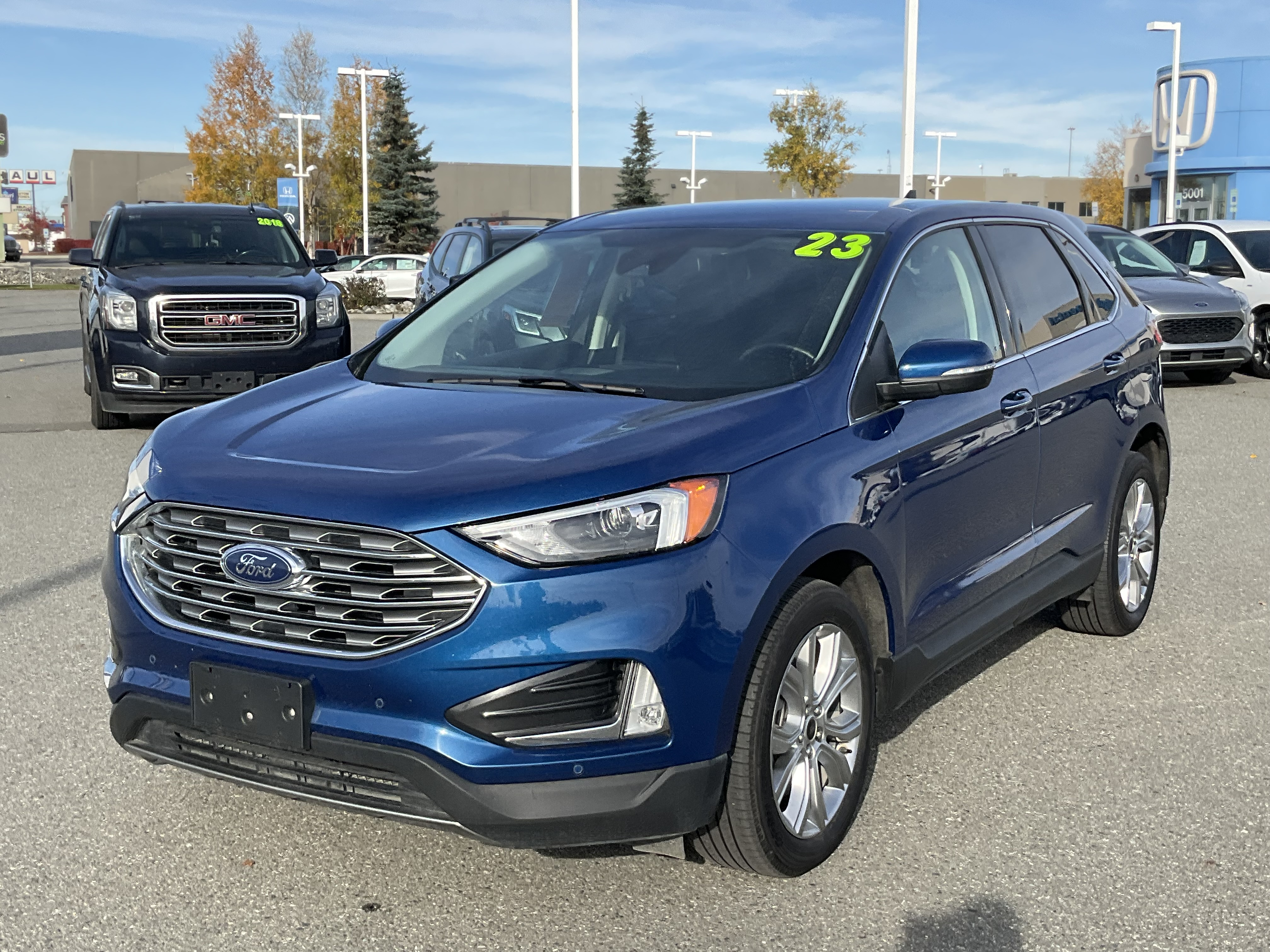 Used 2023 Ford Edge Titanium with VIN 2FMPK4K94PBA22373 for sale in Anchorage, AK