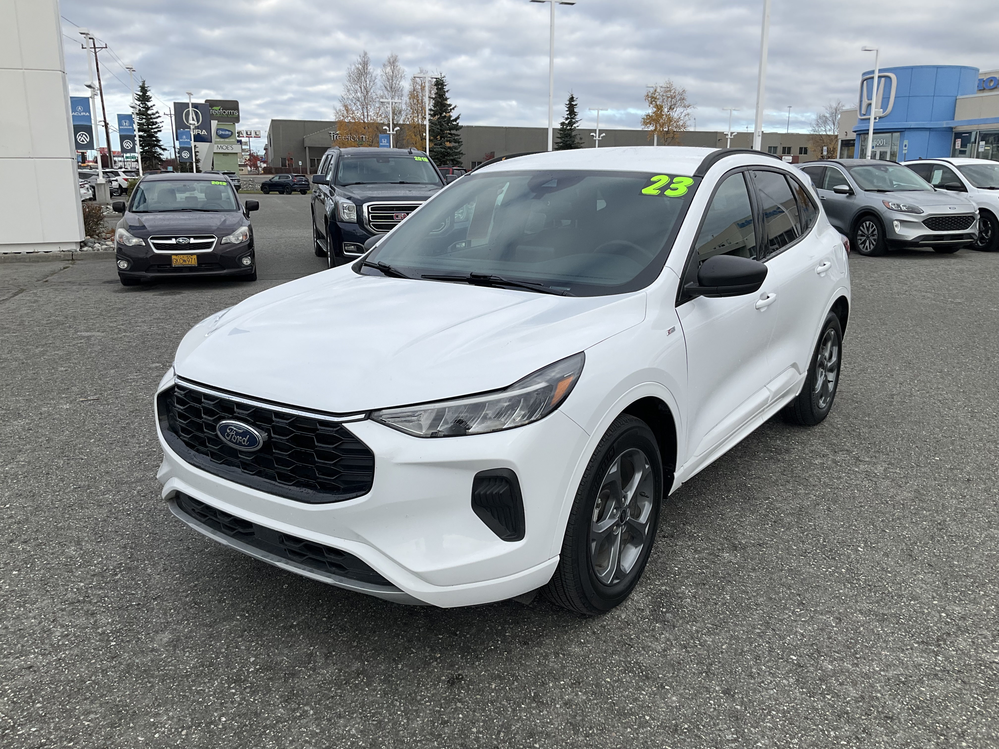 Used 2023 Ford Escape ST-Line with VIN 1FMCU9MN3PUA13433 for sale in Anchorage, AK