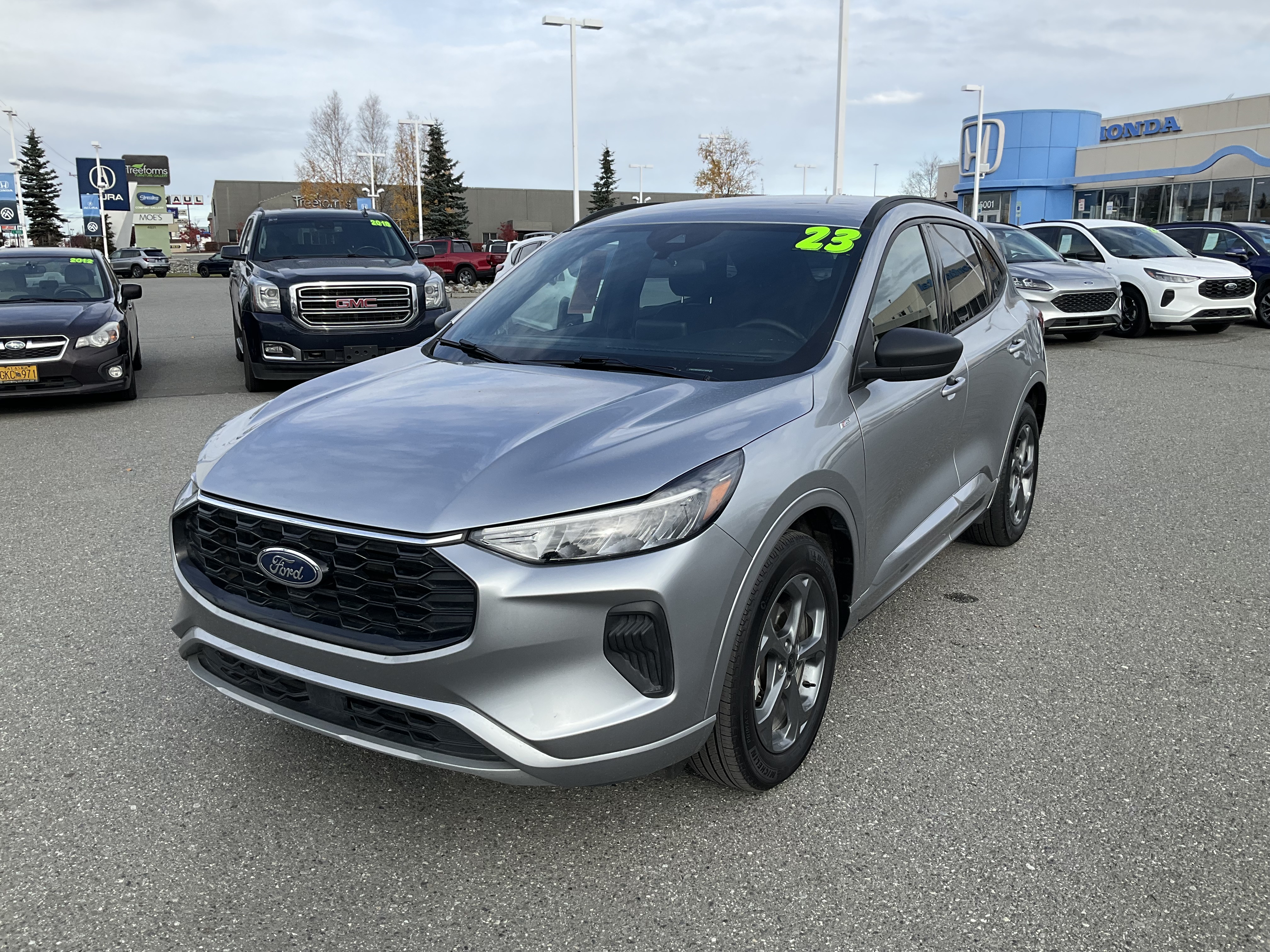 Used 2023 Ford Escape ST-Line with VIN 1FMCU9MN0PUA10585 for sale in Anchorage, AK