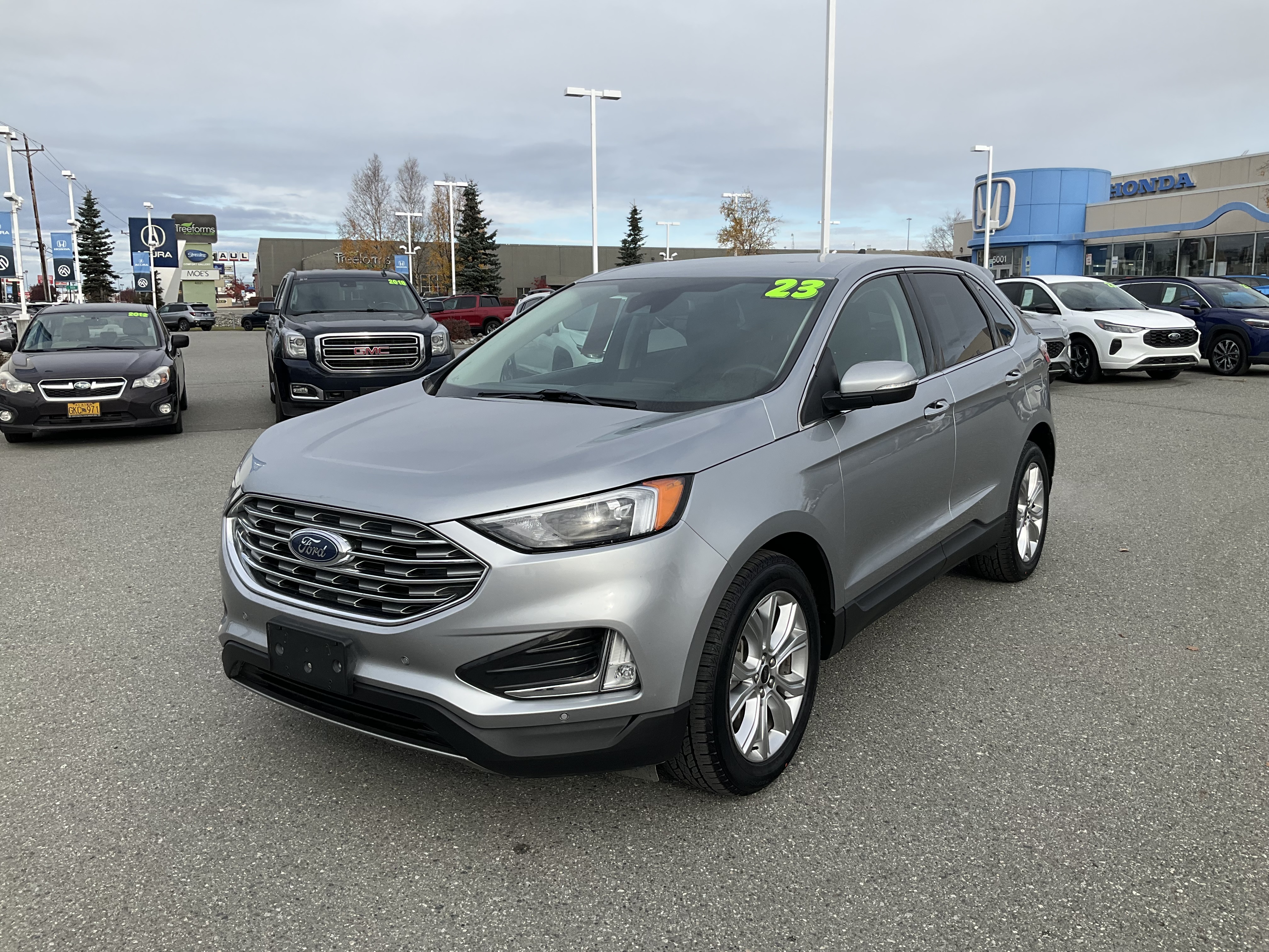 Used 2023 Ford Edge Titanium with VIN 2FMPK4K96PBA22598 for sale in Anchorage, AK