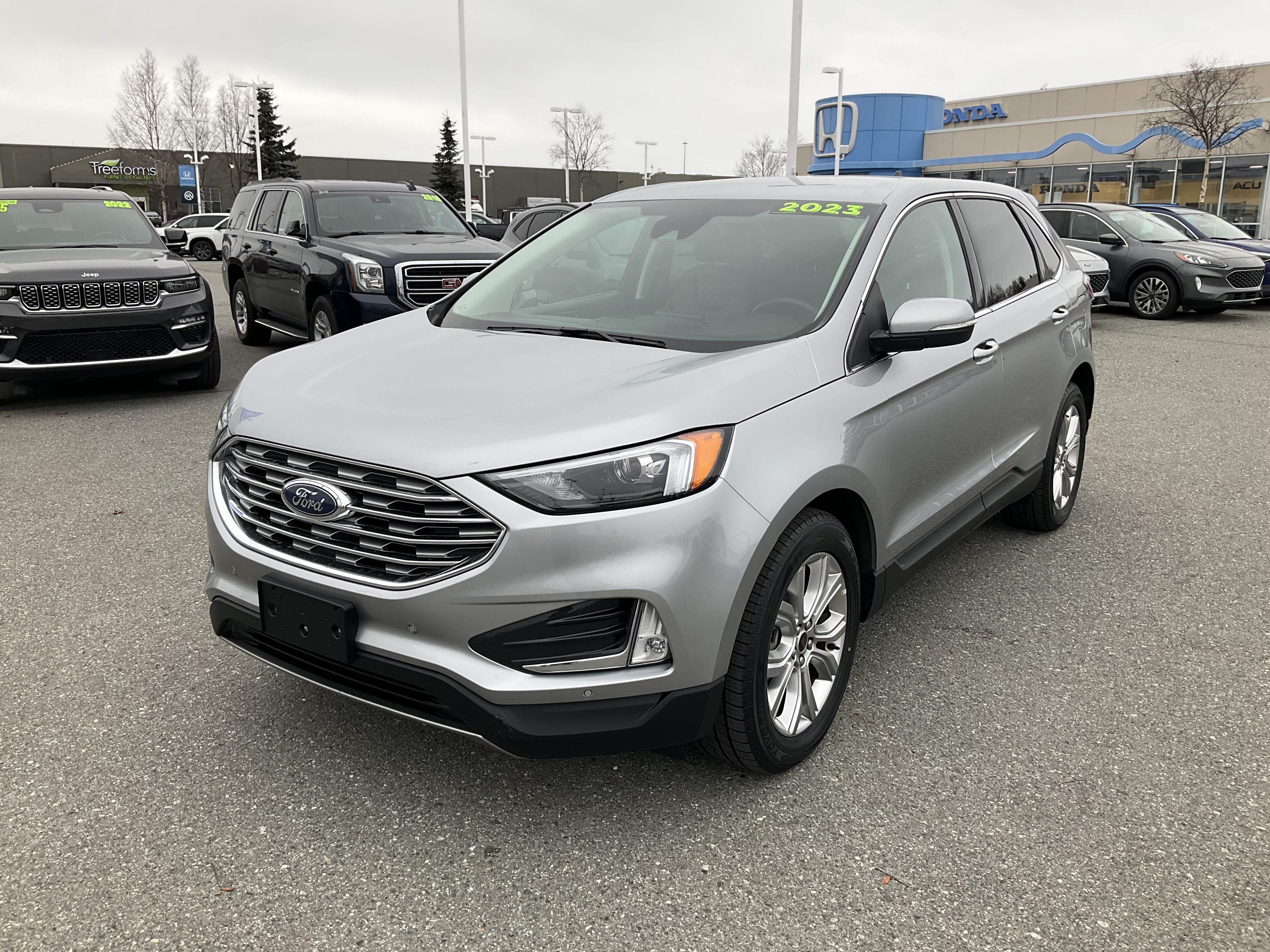 Used 2023 Ford Edge Titanium with VIN 2FMPK4K97PBA22559 for sale in Anchorage, AK