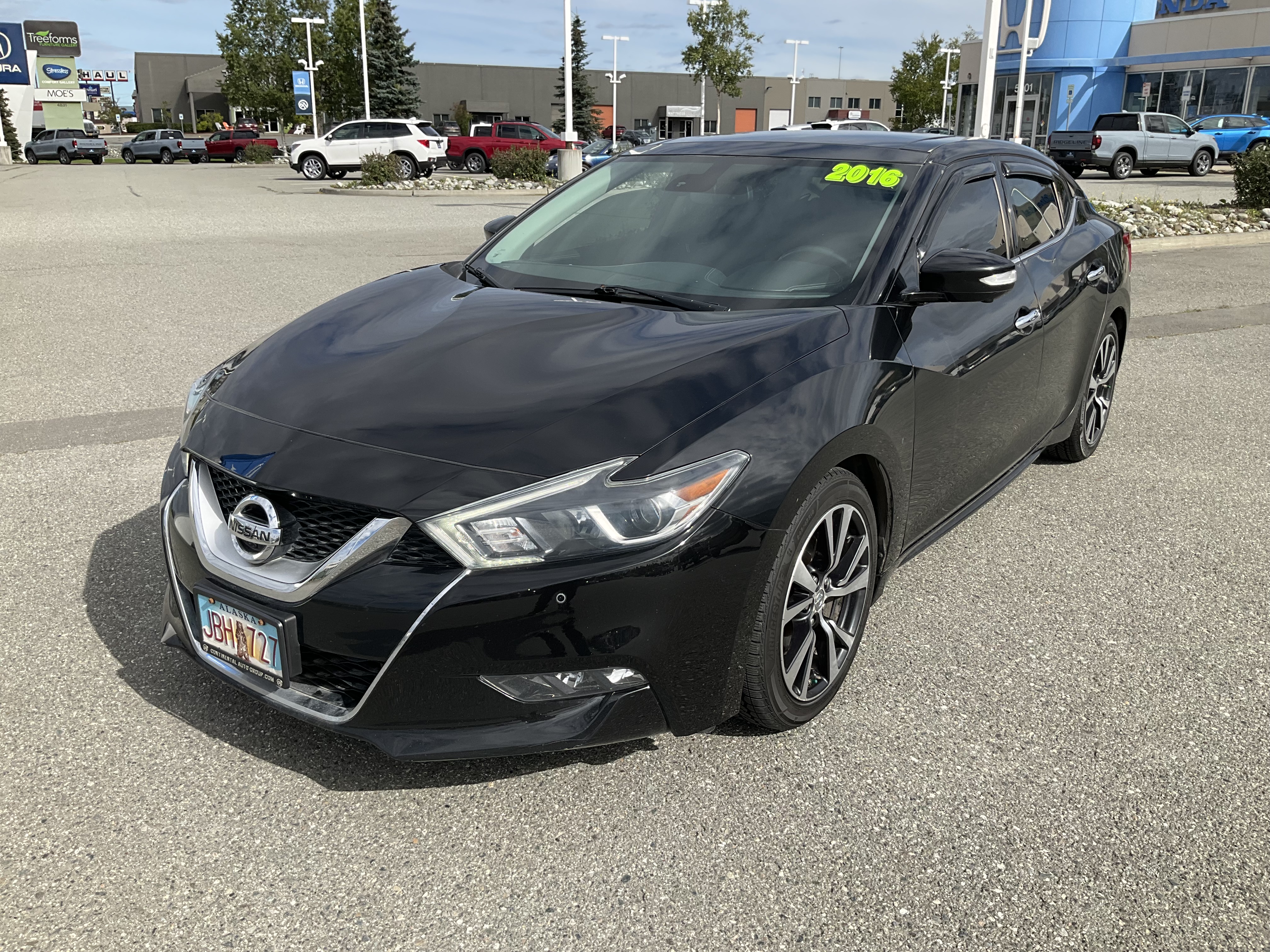 Used 2016 Nissan Maxima Platinum with VIN 1N4AA6AP8GC388142 for sale in Anchorage, AK