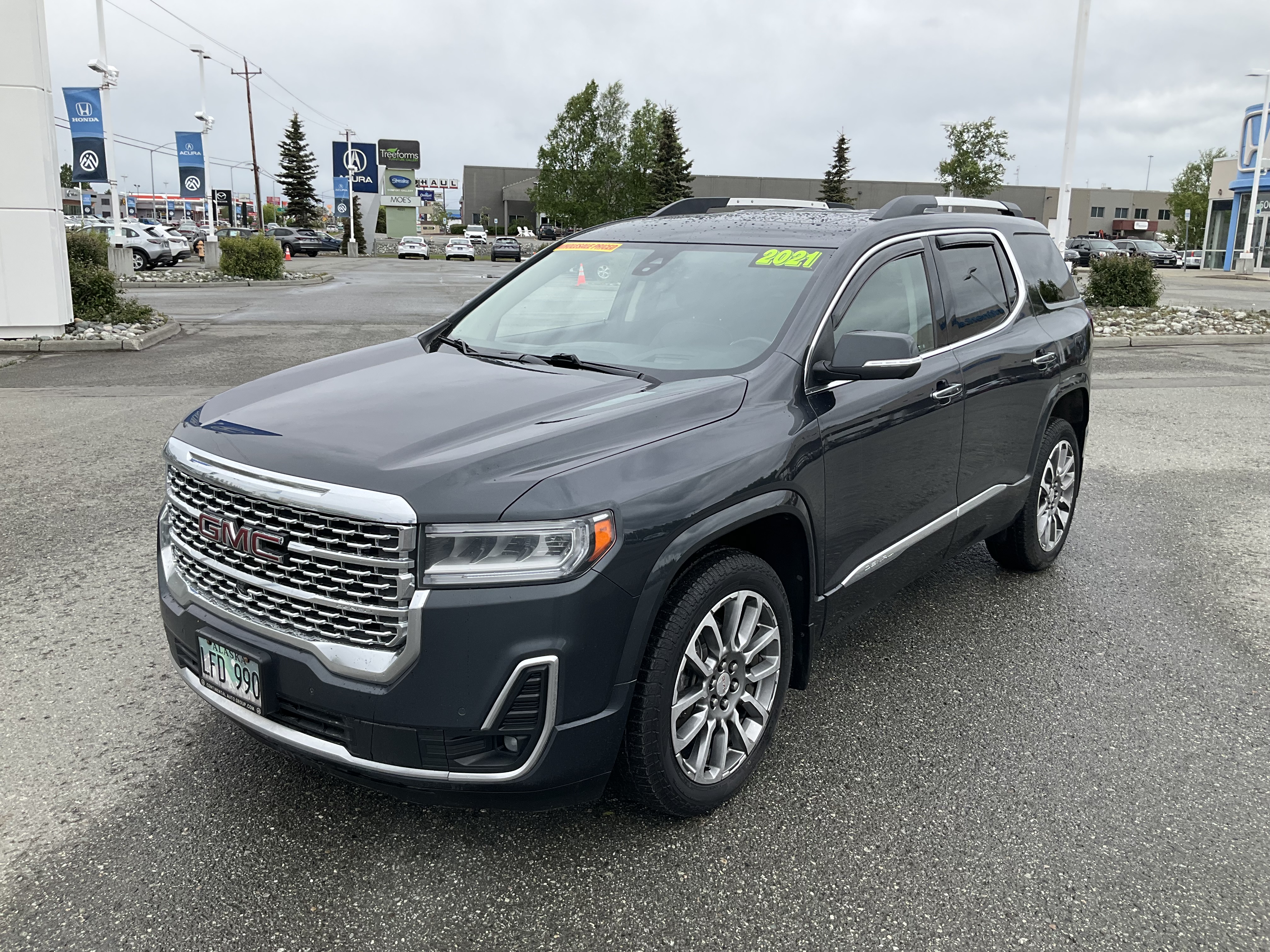 Used 2021 GMC Acadia Denali with VIN 1GKKNXLS4MZ131048 for sale in Anchorage, AK
