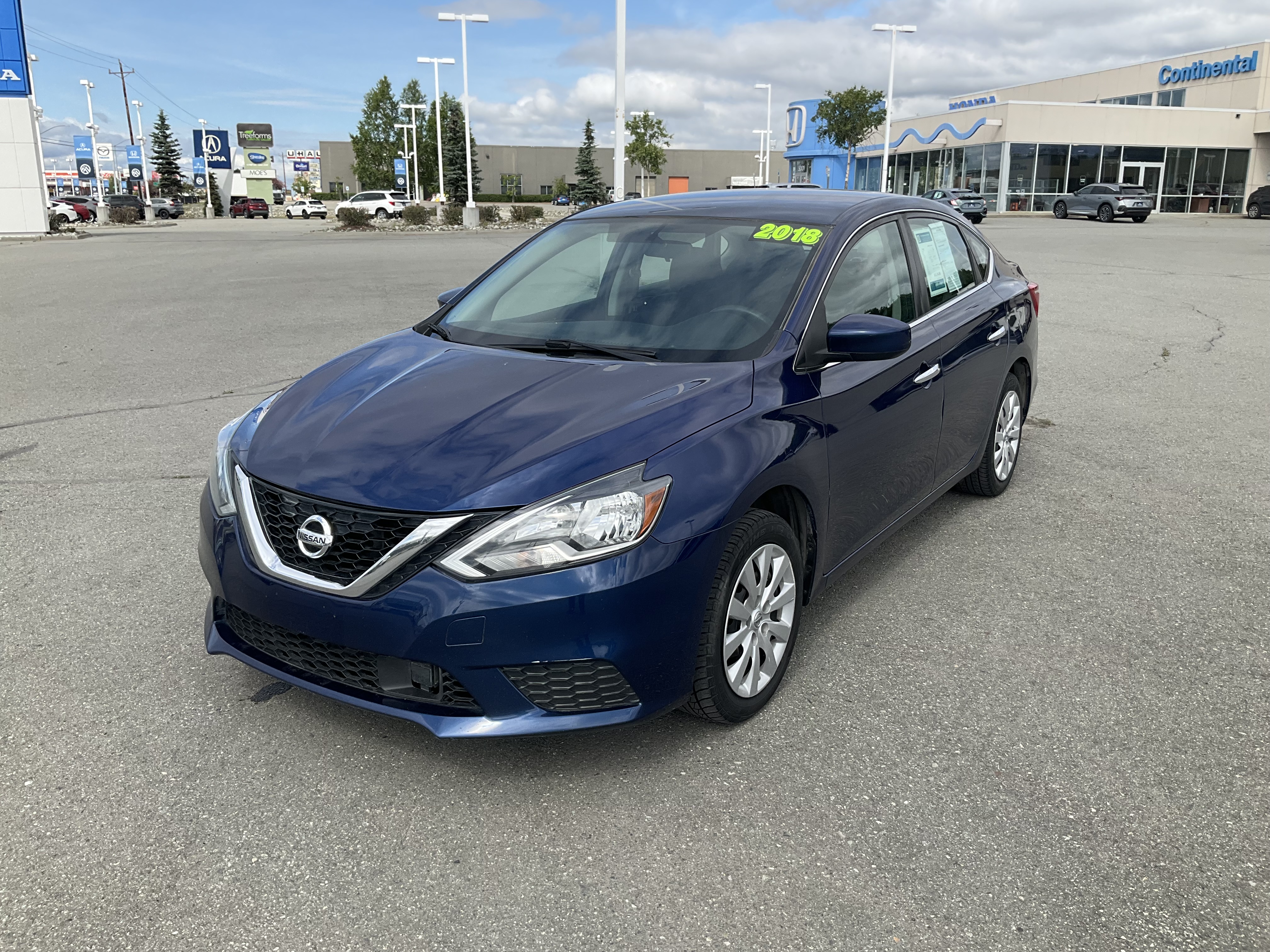 Used 2018 Nissan Sentra S with VIN 3N1AB7AP3JY307045 for sale in Anchorage, AK