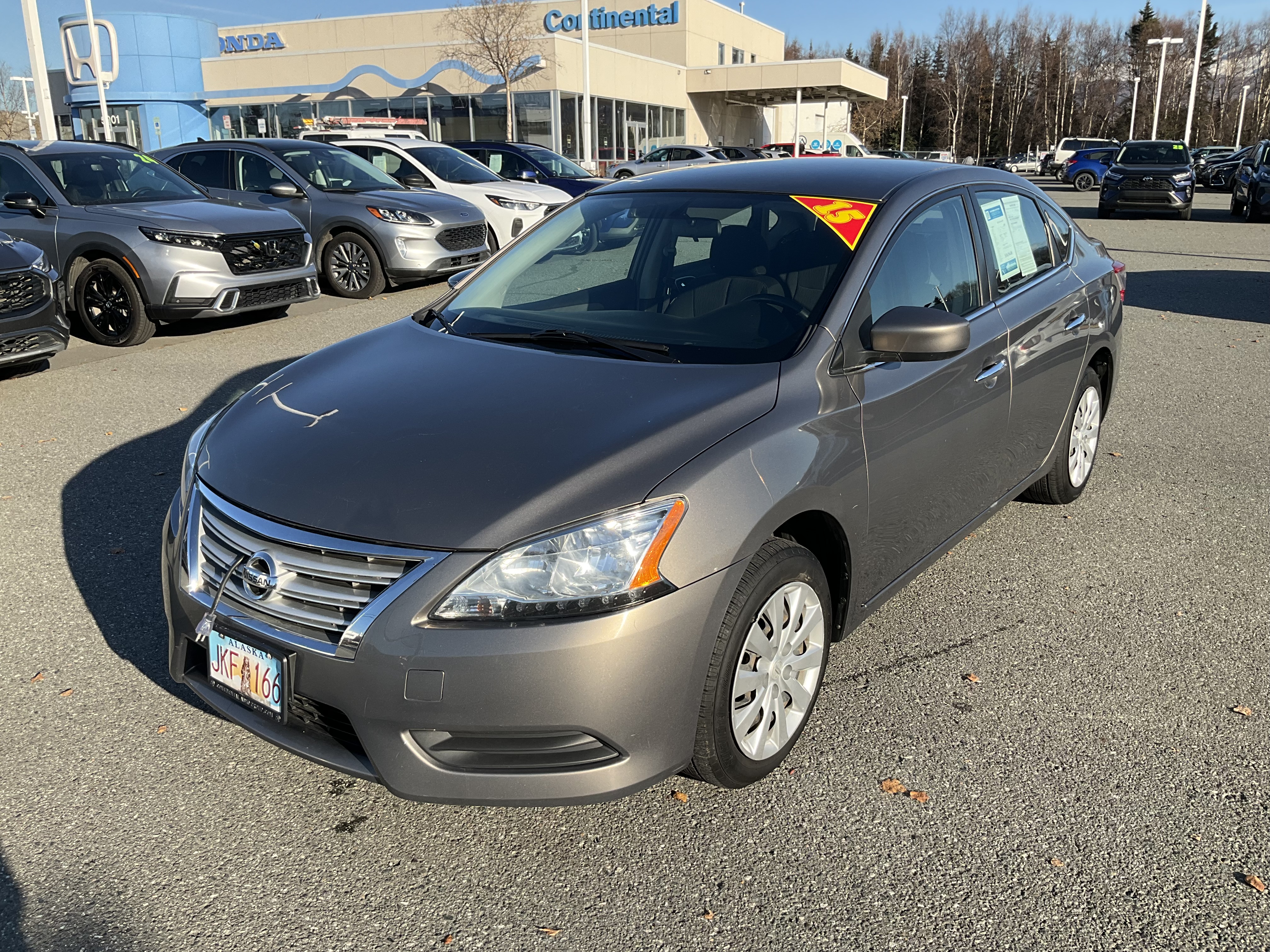 Used 2015 Nissan Sentra SR with VIN 3N1AB7AP6FY248595 for sale in Anchorage, AK