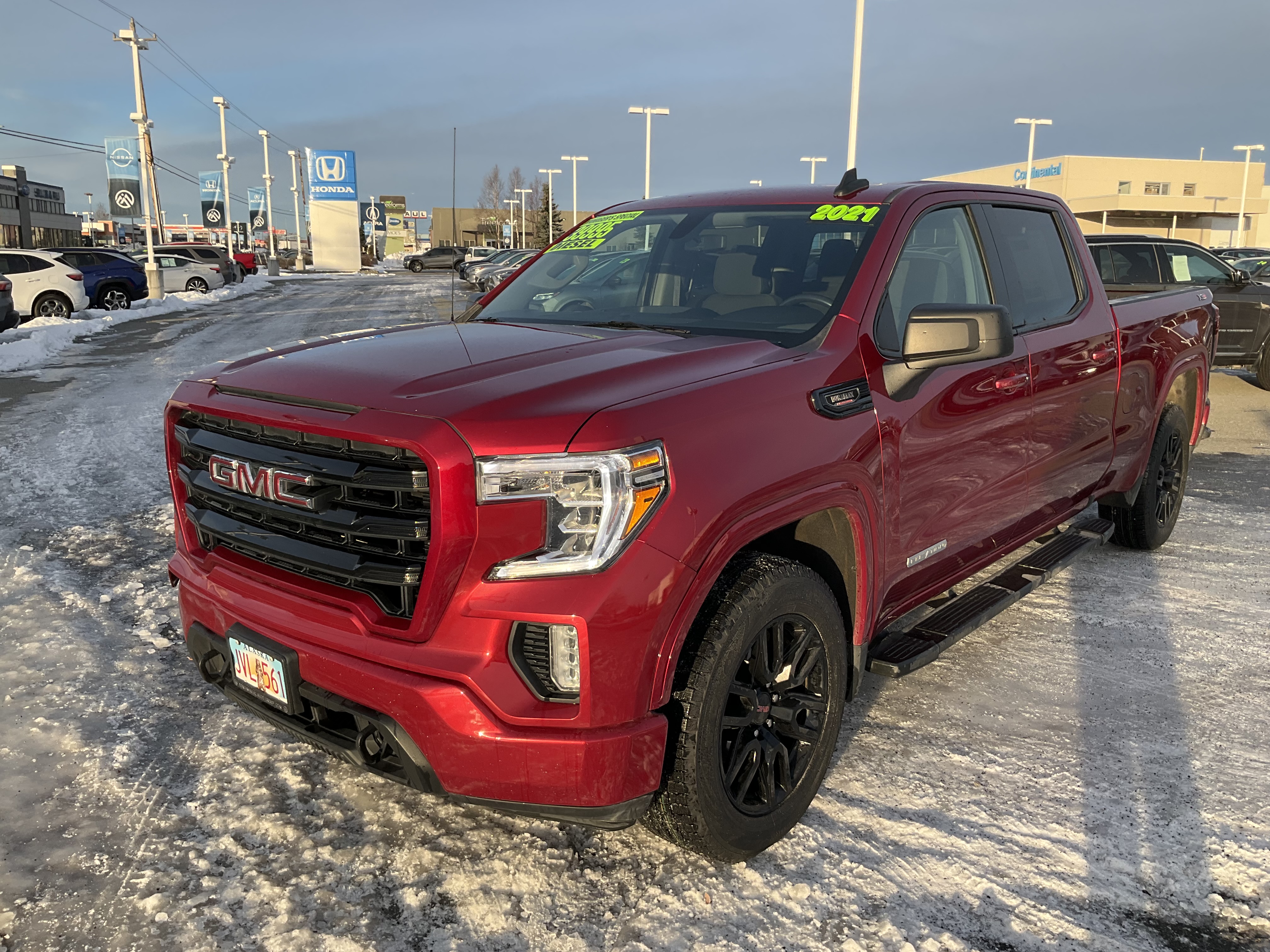 Used 2021 GMC Sierra 1500 Elevation with VIN 3GTU9CET2MG408285 for sale in Anchorage, AK