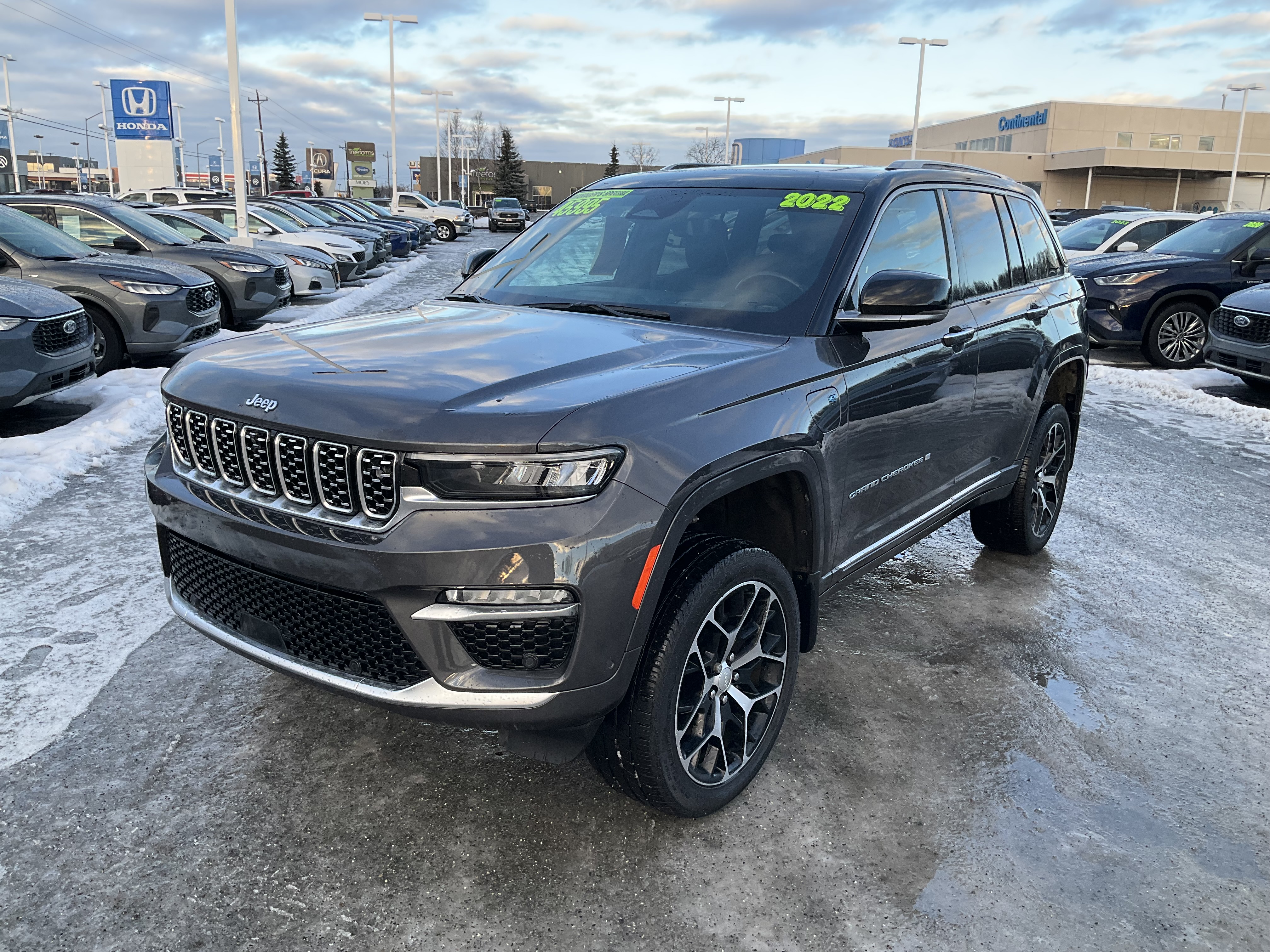 Used 2022 Jeep Grand Cherokee Summit 4xe with VIN 1C4RJYE67N8776893 for sale in Anchorage, AK