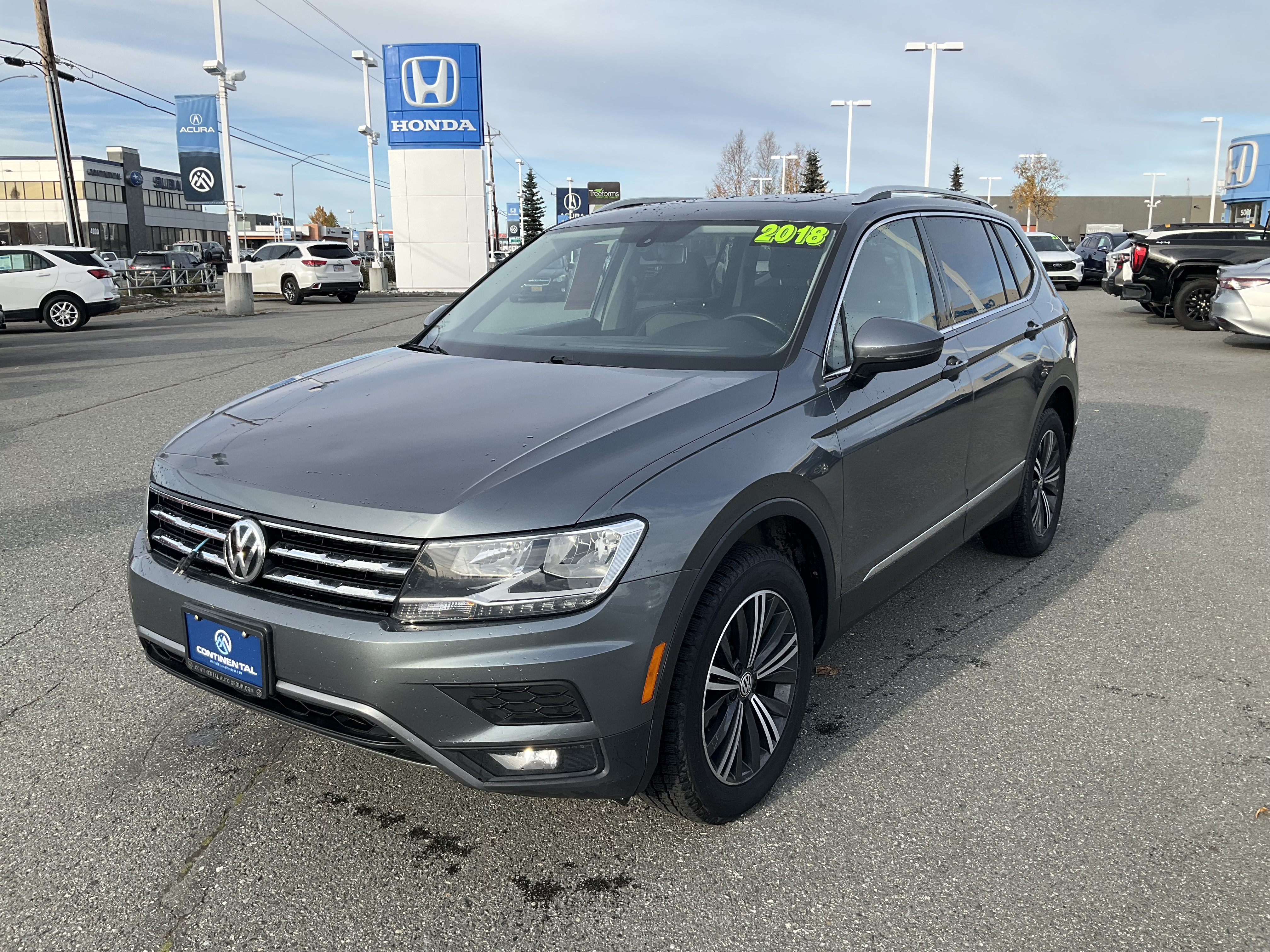 Used 2018 Volkswagen Tiguan SEL with VIN 3VV2B7AX0JM075482 for sale in Anchorage, AK