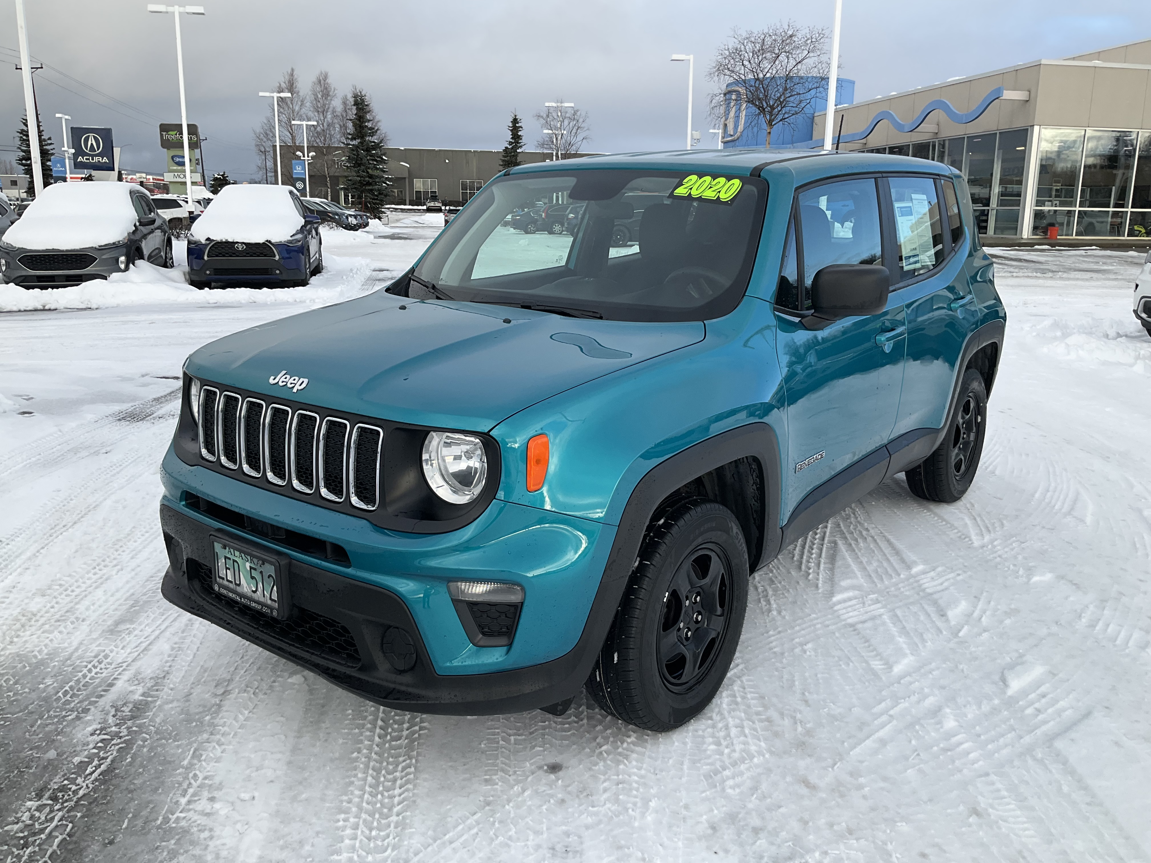 Used 2020 Jeep Renegade Sport with VIN ZACNJBAB3LPL85595 for sale in Anchorage, AK