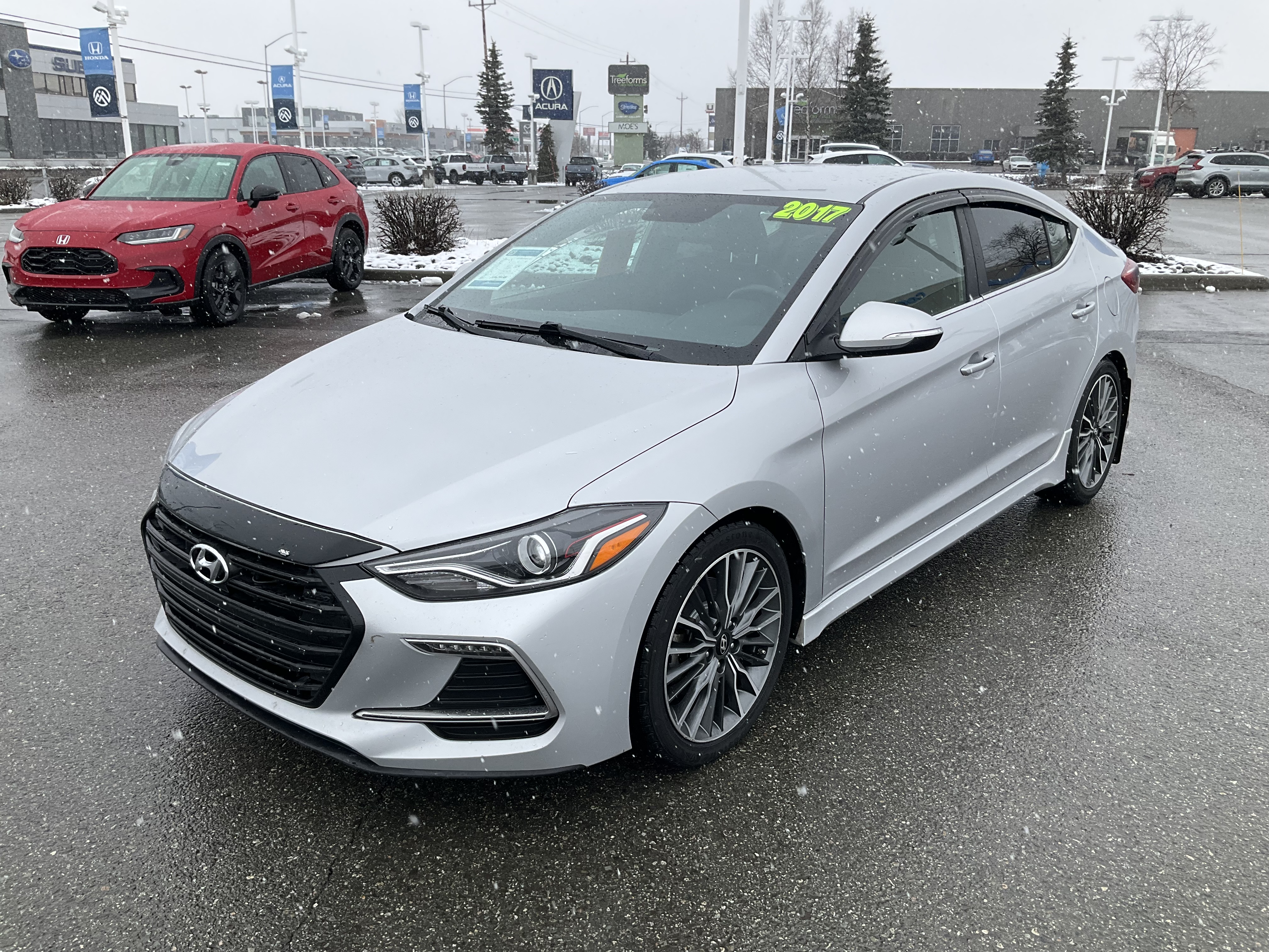 Used 2017 Hyundai Elantra Sport with VIN KMHD04LB8HU313206 for sale in Anchorage, AK