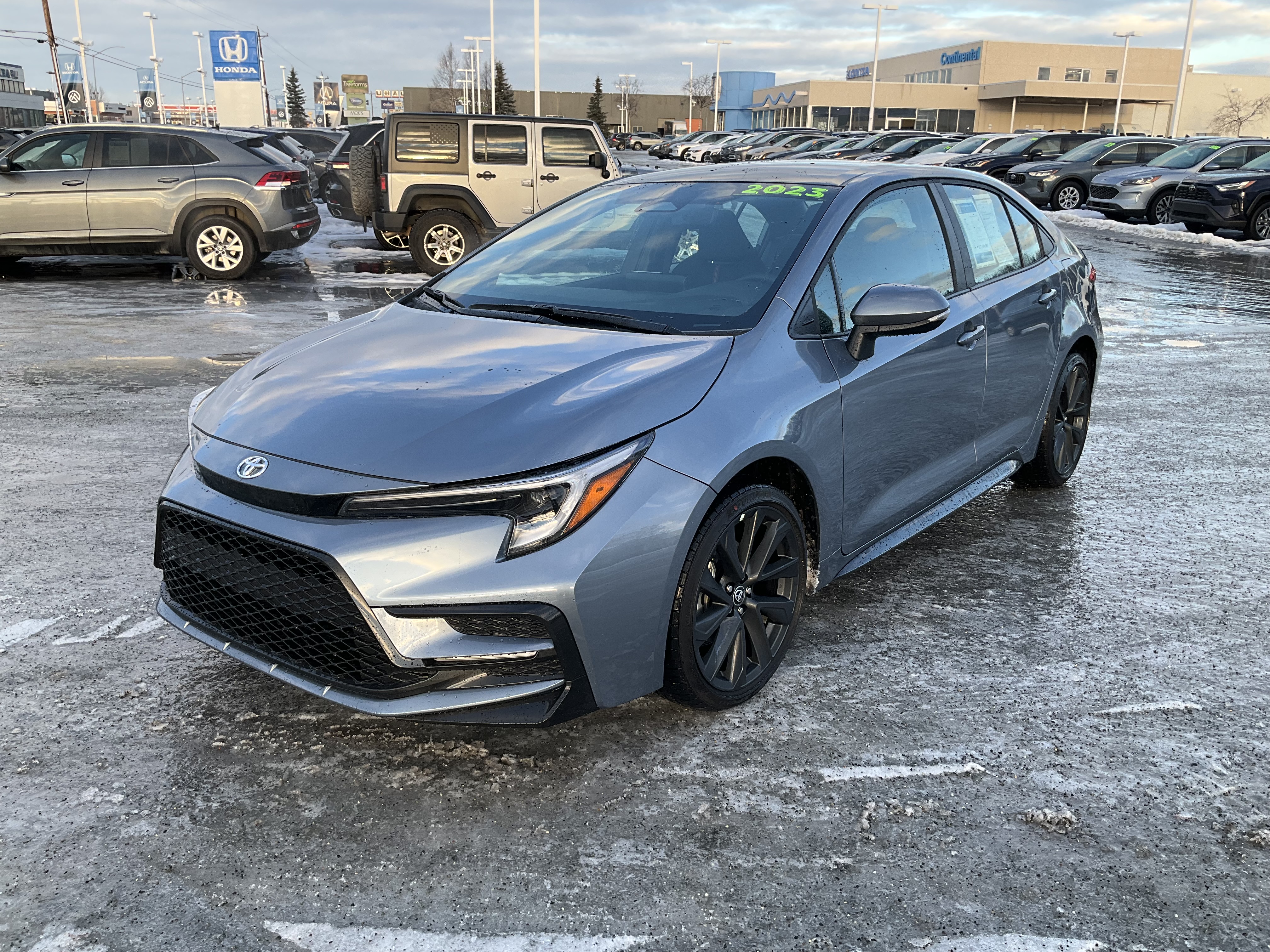 Used 2023 Toyota Corolla SE with VIN 5YFS4MCE5PP156000 for sale in Anchorage, AK