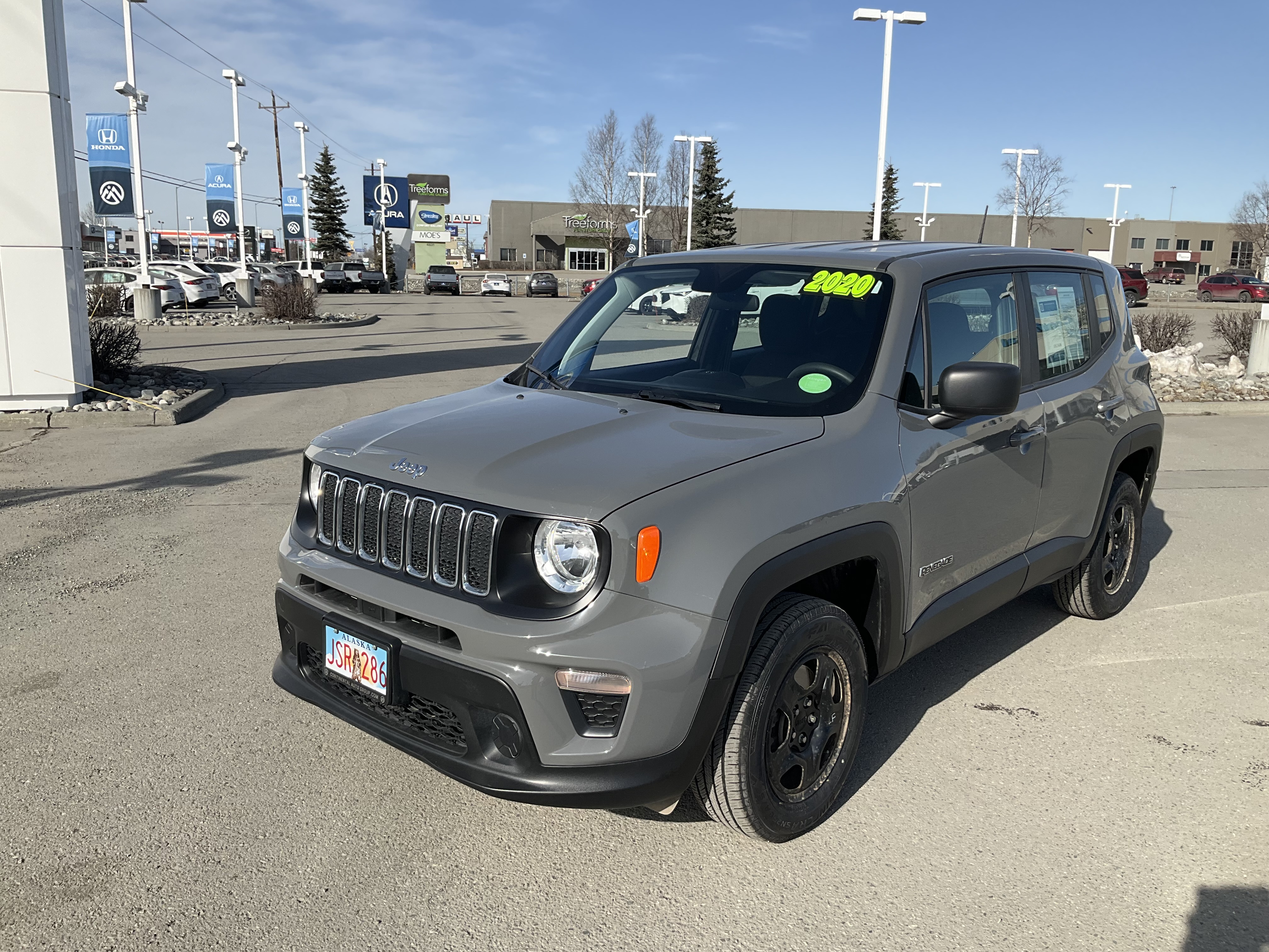 Used 2020 Jeep Renegade Sport with VIN ZACNJBAB3LPL50202 for sale in Anchorage, AK
