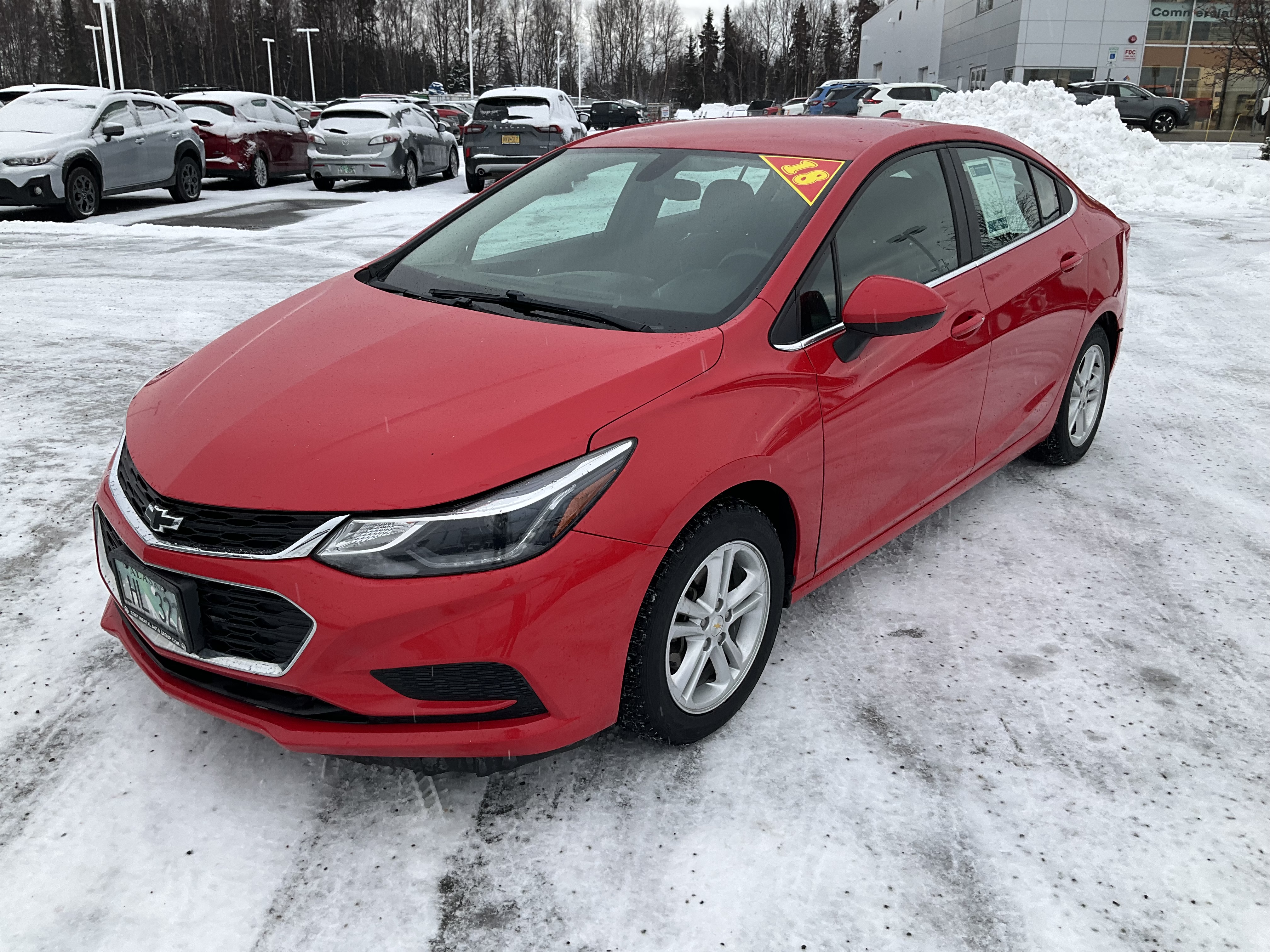 Used 2018 Chevrolet Cruze LT with VIN 1G1BE5SM9J7193824 for sale in Anchorage, AK