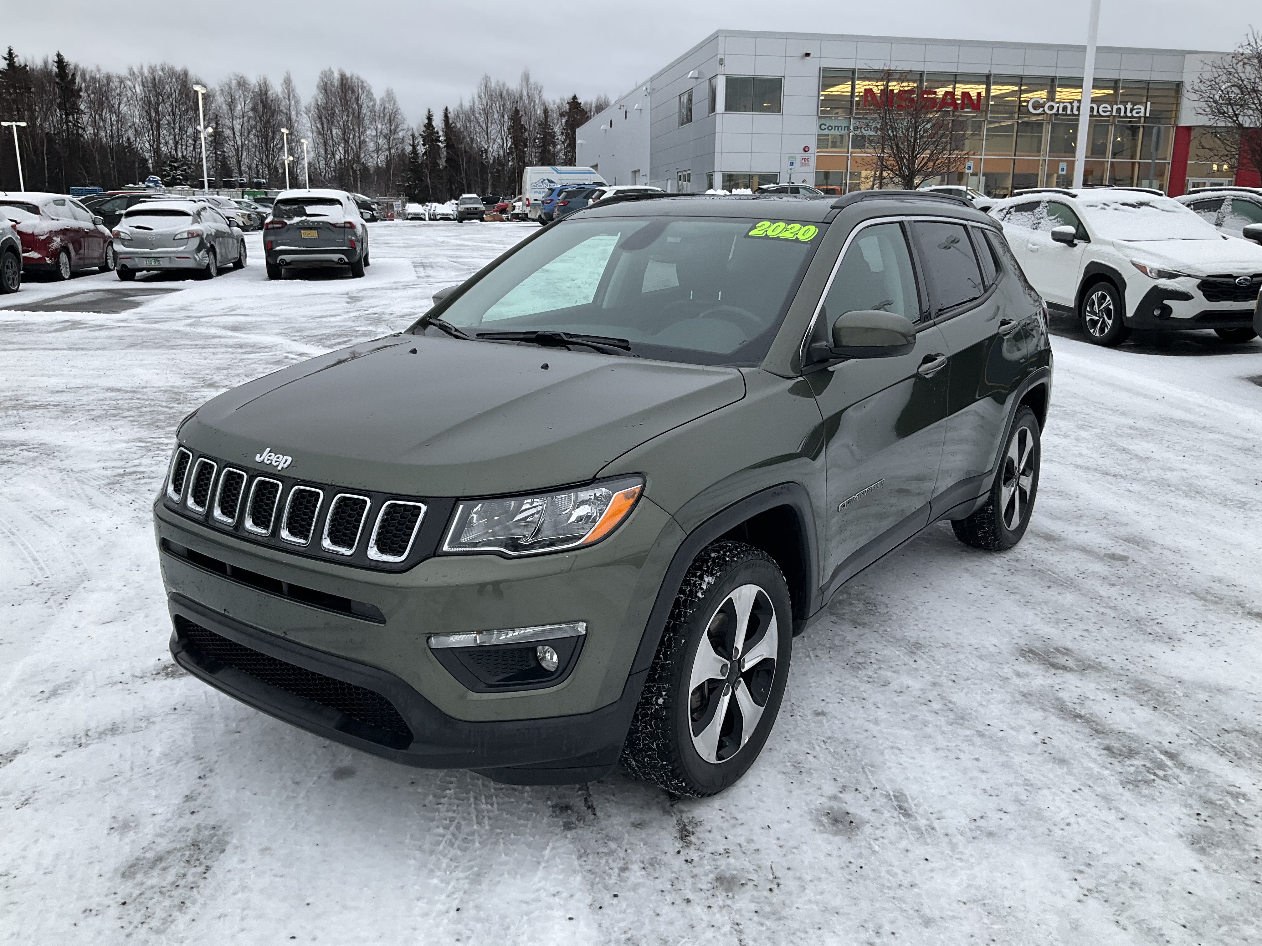 Used 2020 Jeep Compass Latitude with VIN 3C4NJDBB3LT148479 for sale in Anchorage, AK