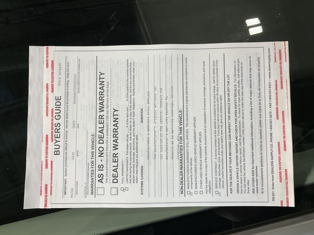 2023 Mazda CX-30 (U76950-1)