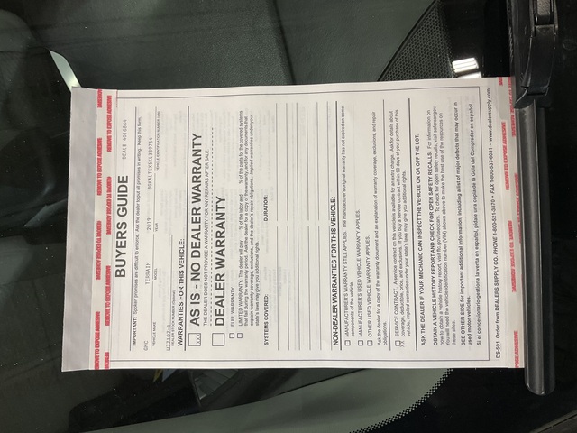 2019 GMC Terrain (U77197-1)