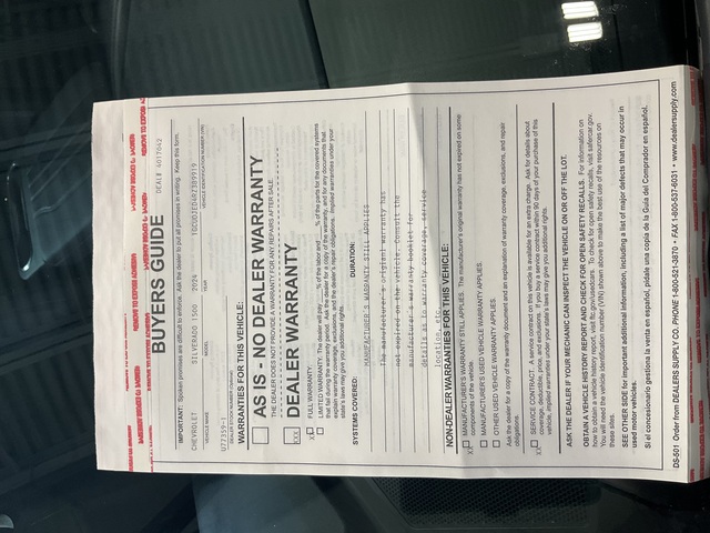 2024 Chevrolet Silverado 1500 (U77359-1)