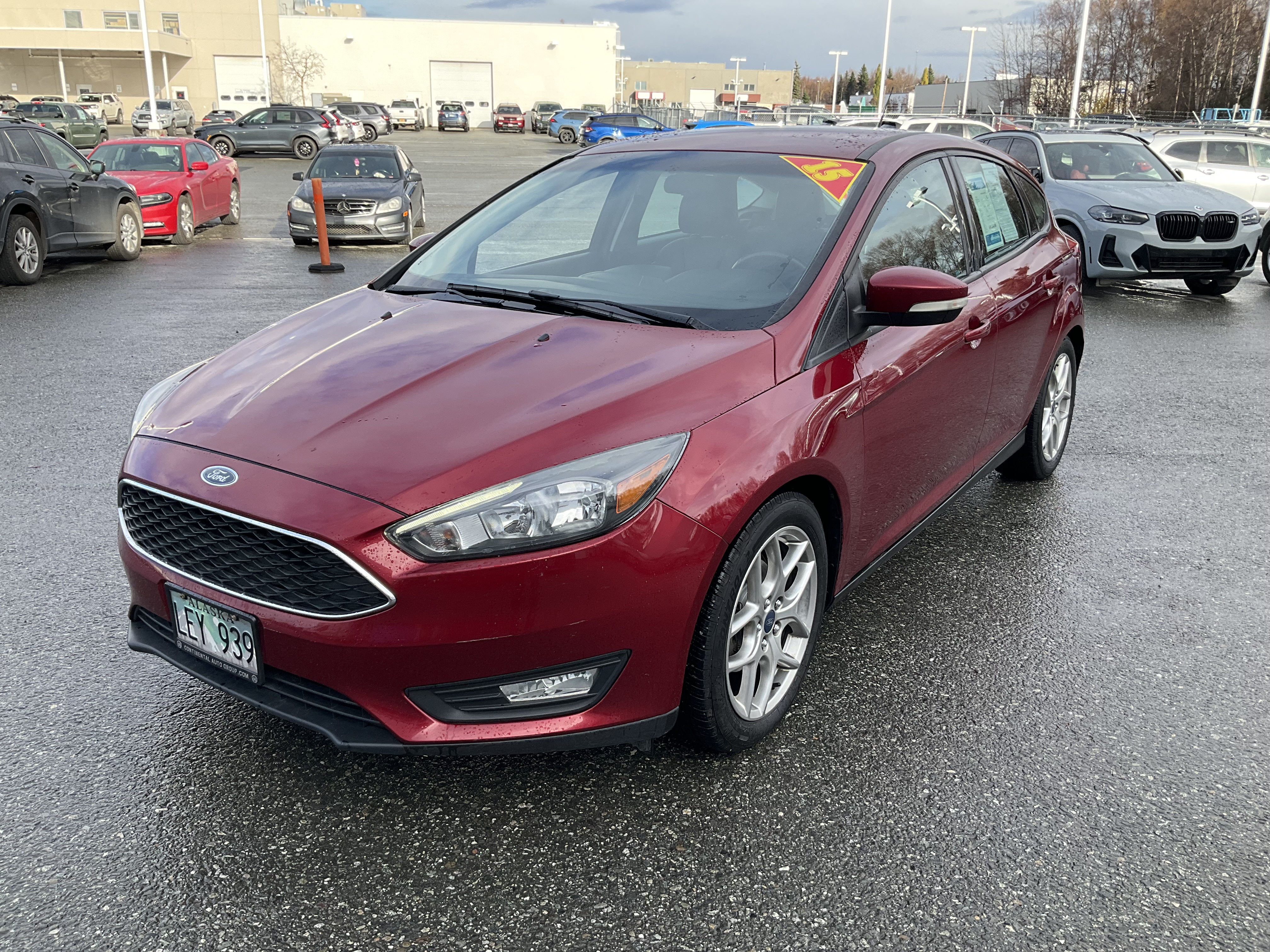 Used 2015 Ford Focus SE with VIN 1FADP3K22FL222498 for sale in Anchorage, AK