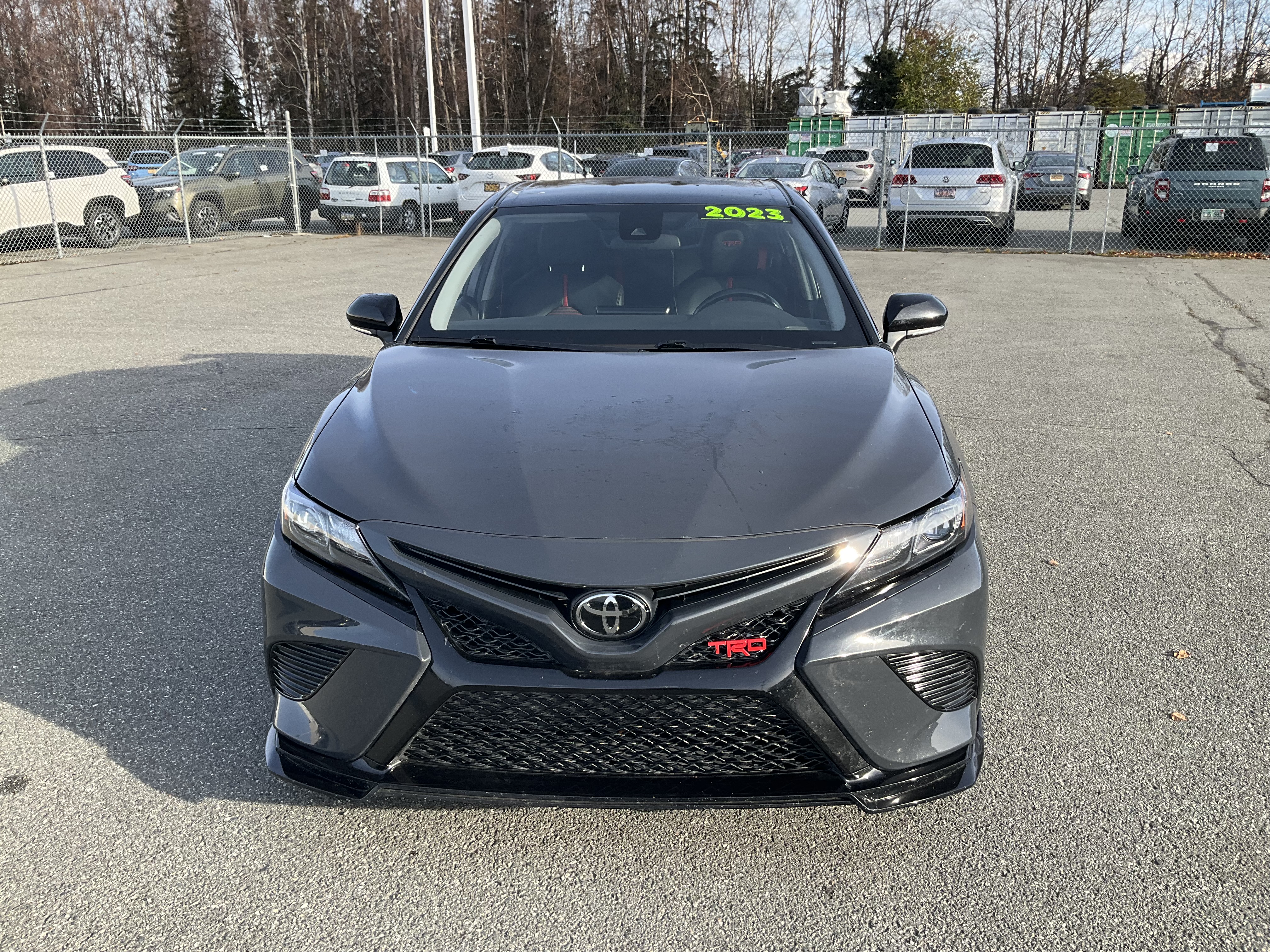 Used 2023 Midnight Black Metallic Toyota V6 image 2