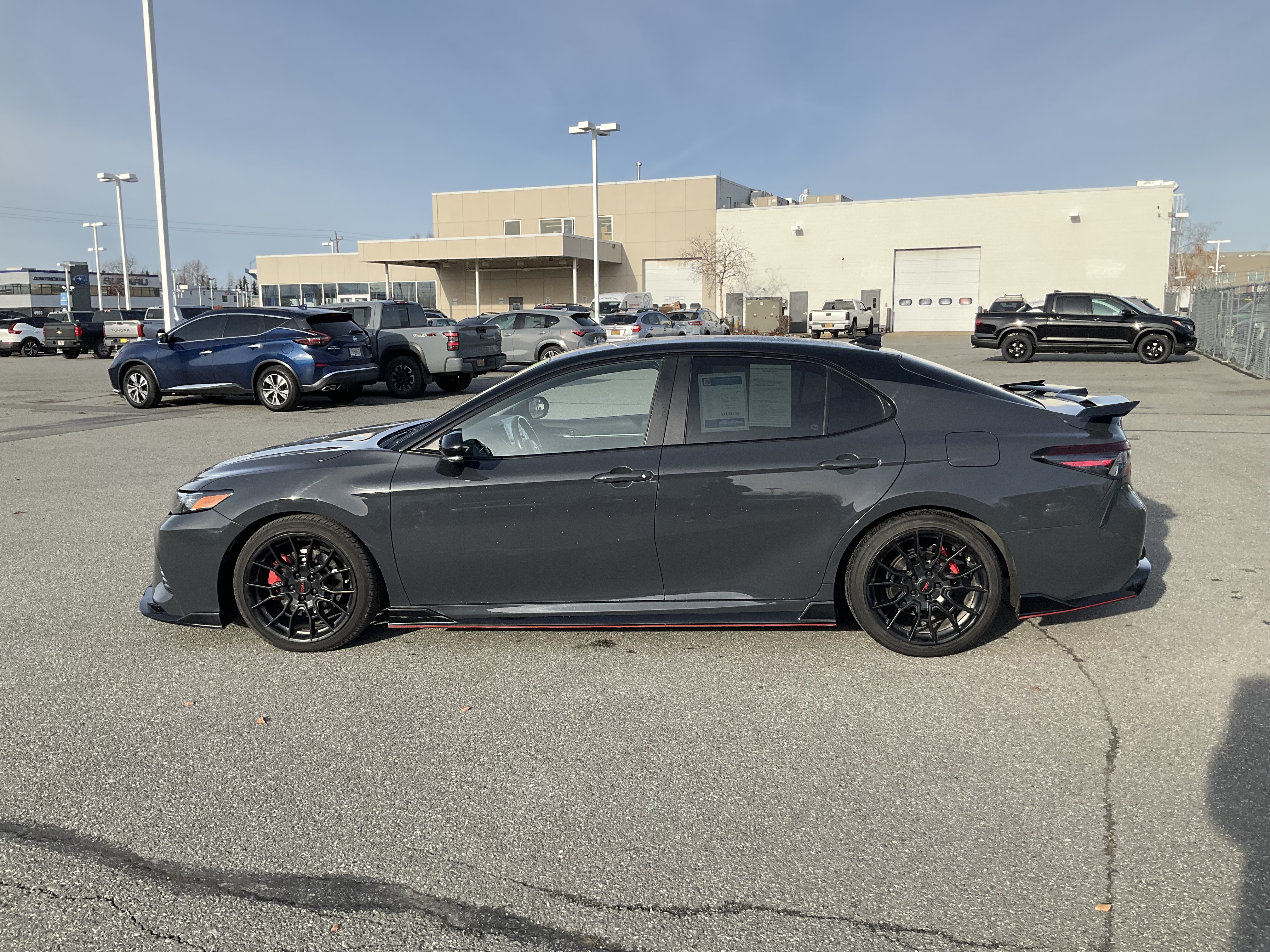 Used 2023 Midnight Black Metallic Toyota V6 image 3