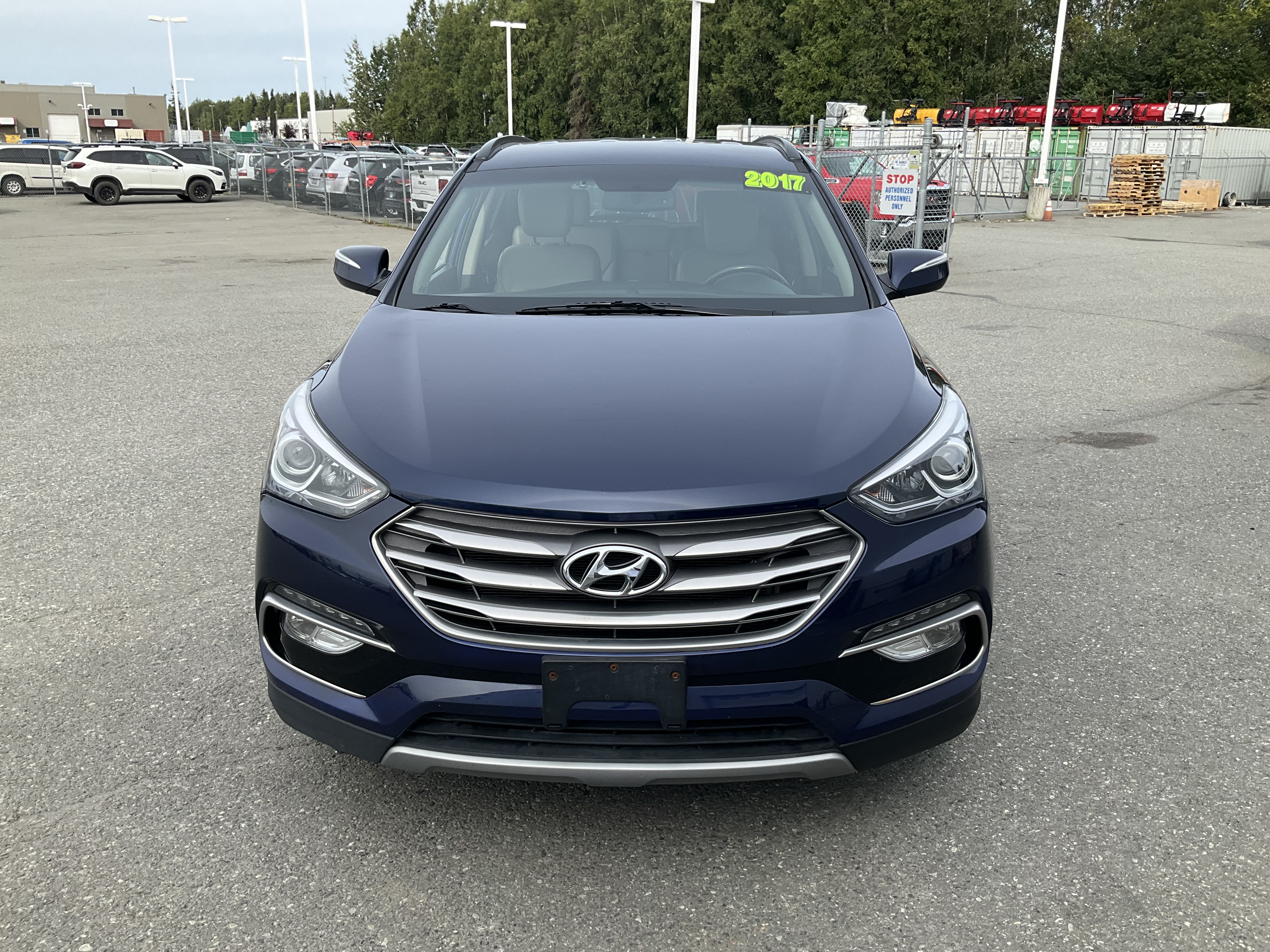 Used 2017 Blue Hyundai 2.4L image 2