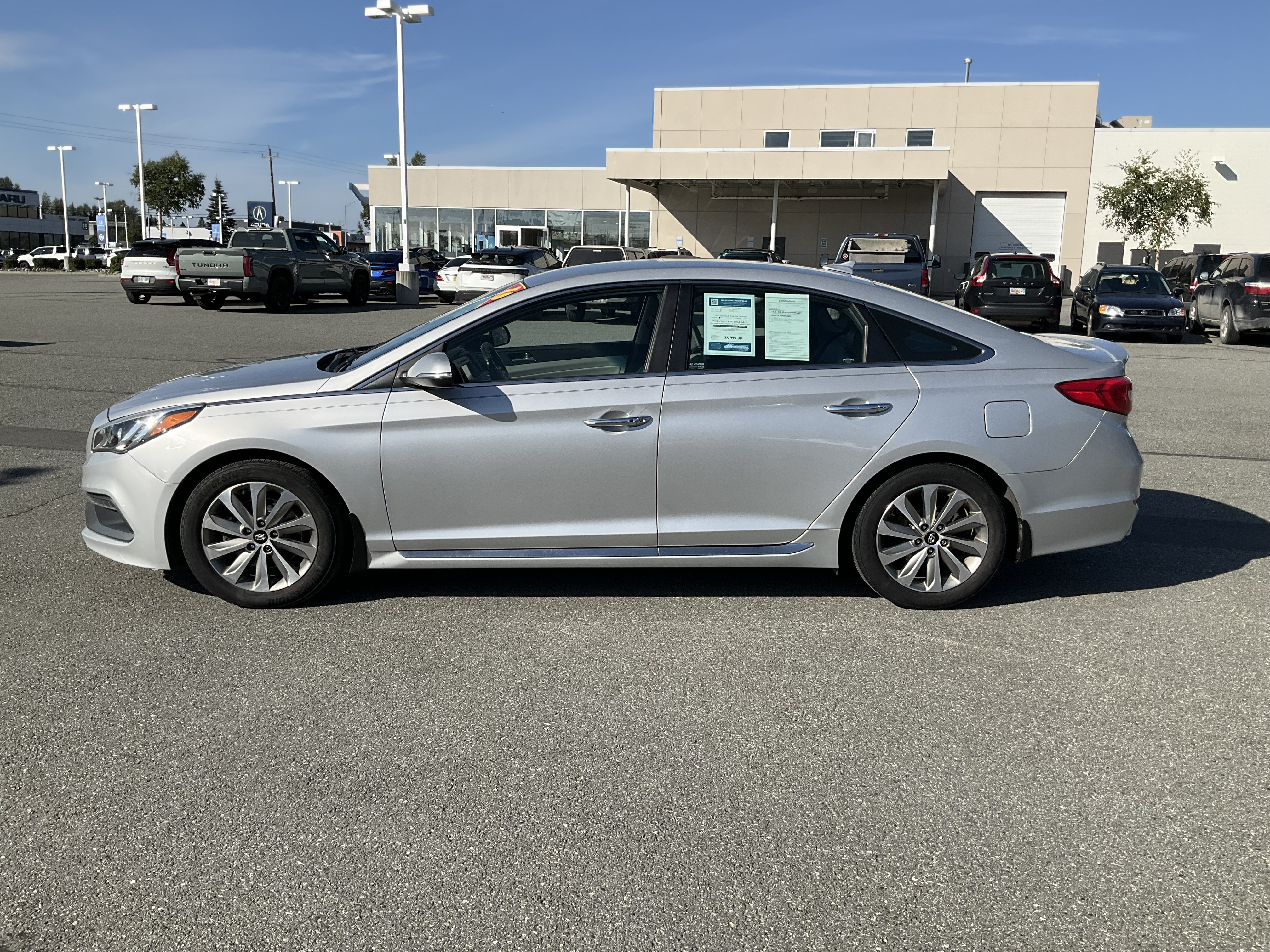 Used 2015 Symphony Silver Hyundai 2.4L Sport image 3