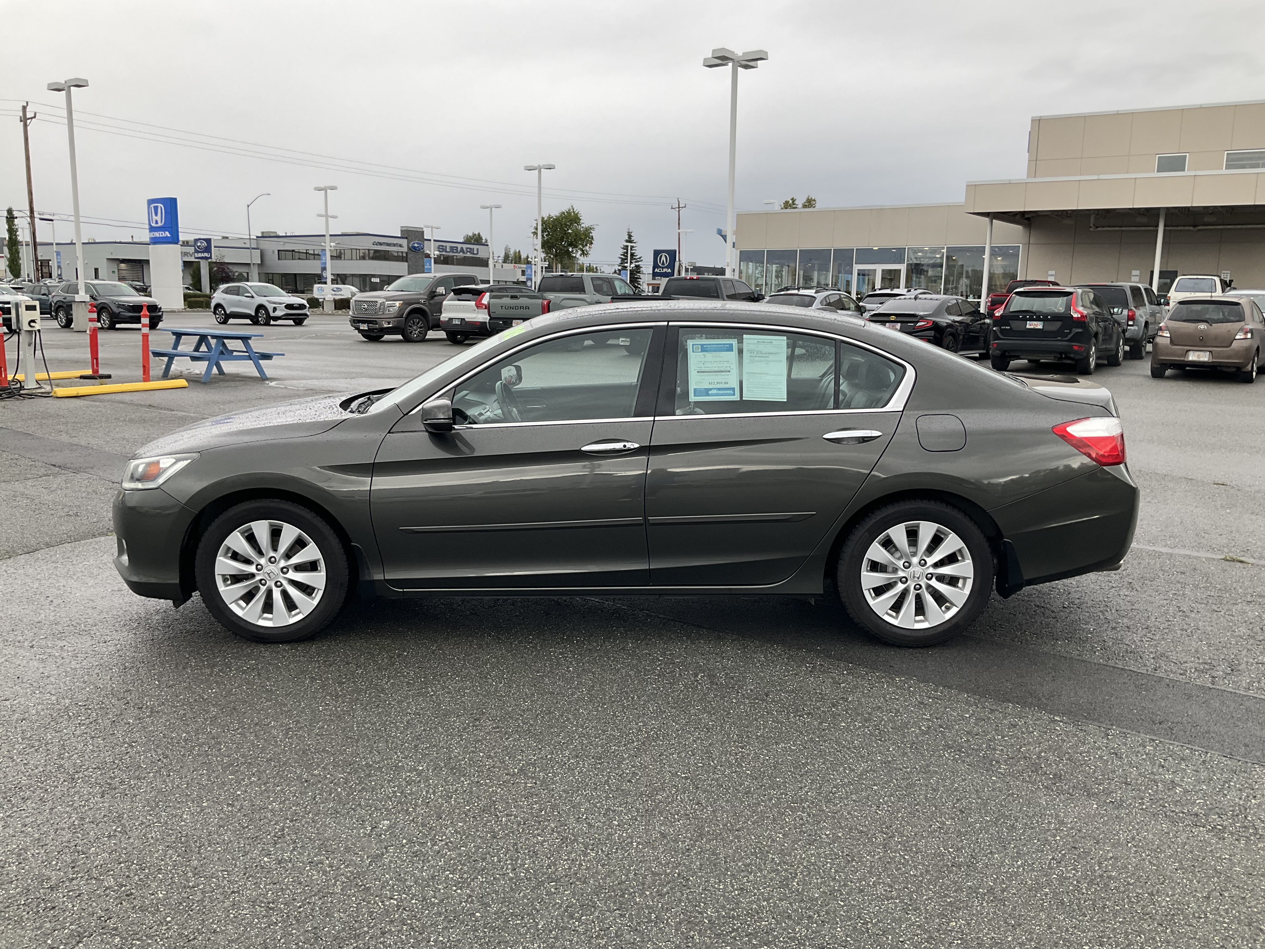 Used 2015 Gray Honda EX-L image 3