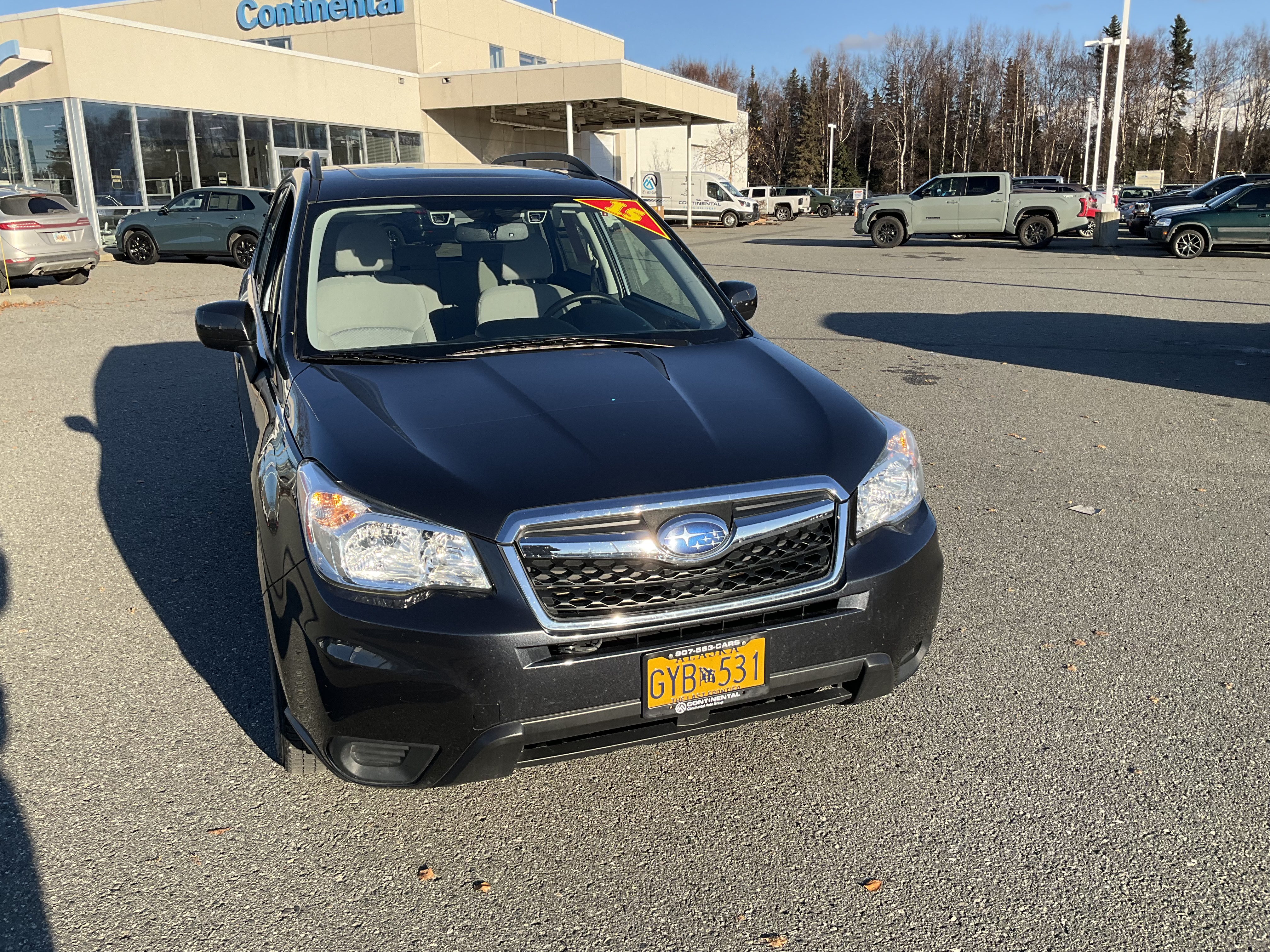Used 2015 Dark Gray Metallic Subaru 2.5i Premium image 2