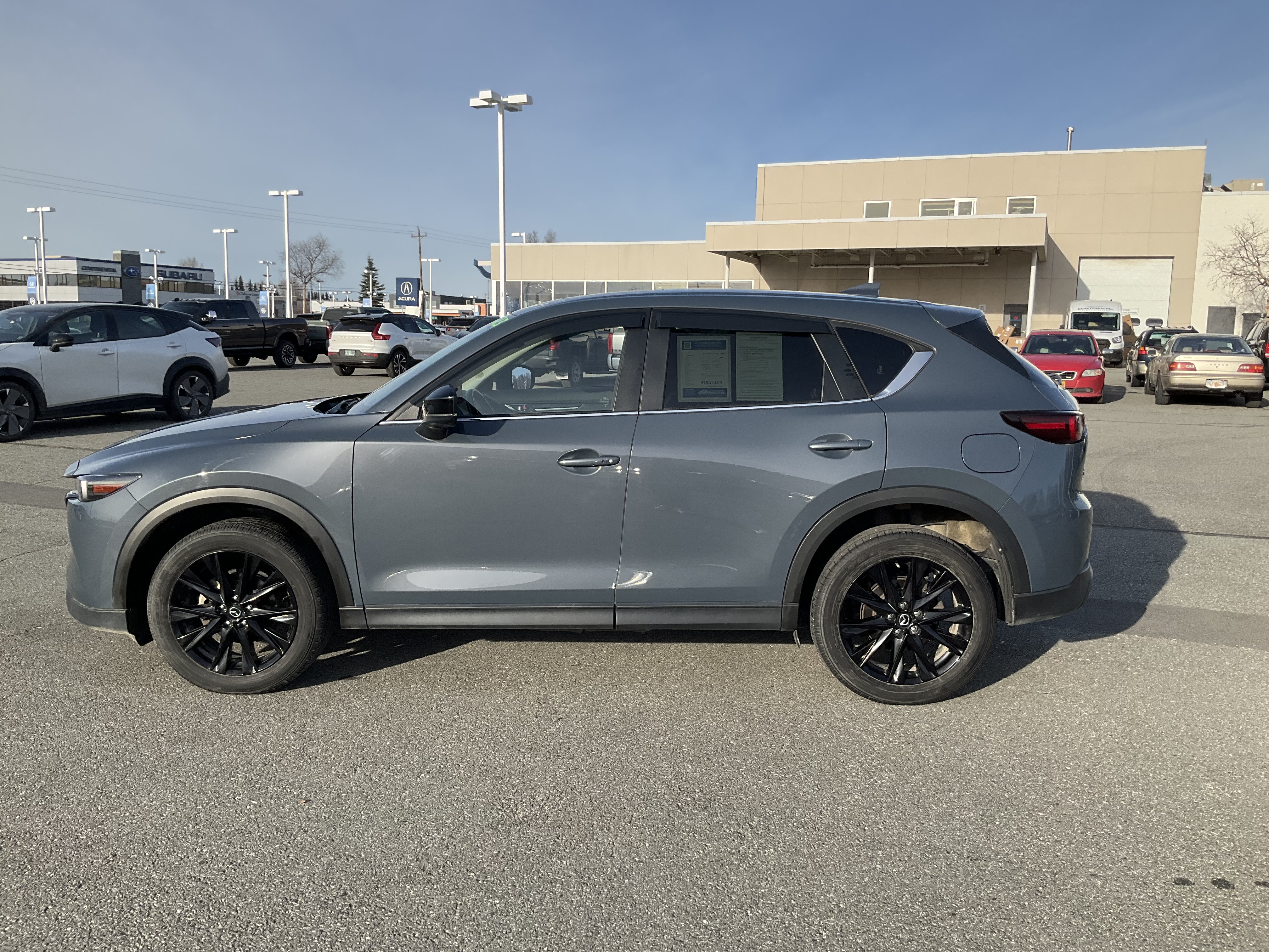 Used 2023 Polymetal Gray Mazda 2.5 S Carbon Edition image 3
